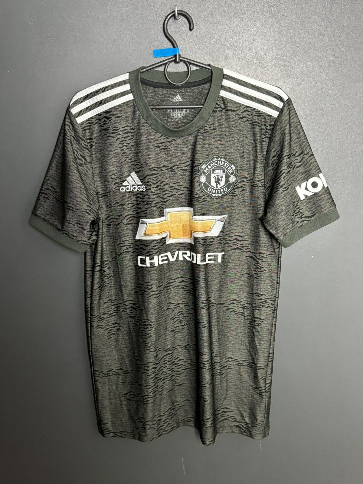 Adidas Manchester United 20/21 Away Football Jersey T-Shirt Size US S / EU 44-46 / 1 - 1 Thumbnail