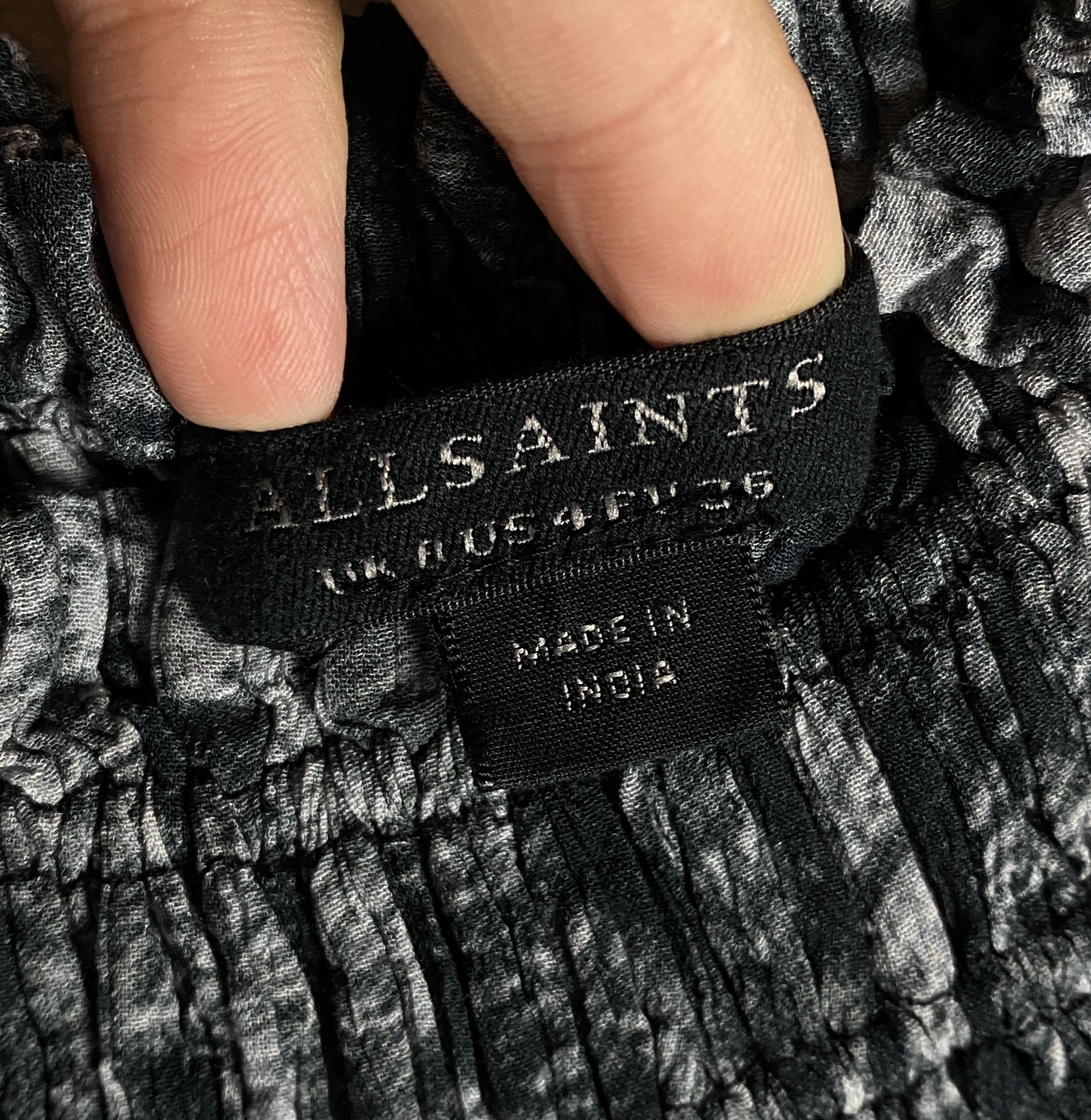 Allsaints Allsaints Women's Dress Animal Print Size US 4 Long Sleeve Size S / US 4 / IT 40 - 4 Thumbnail
