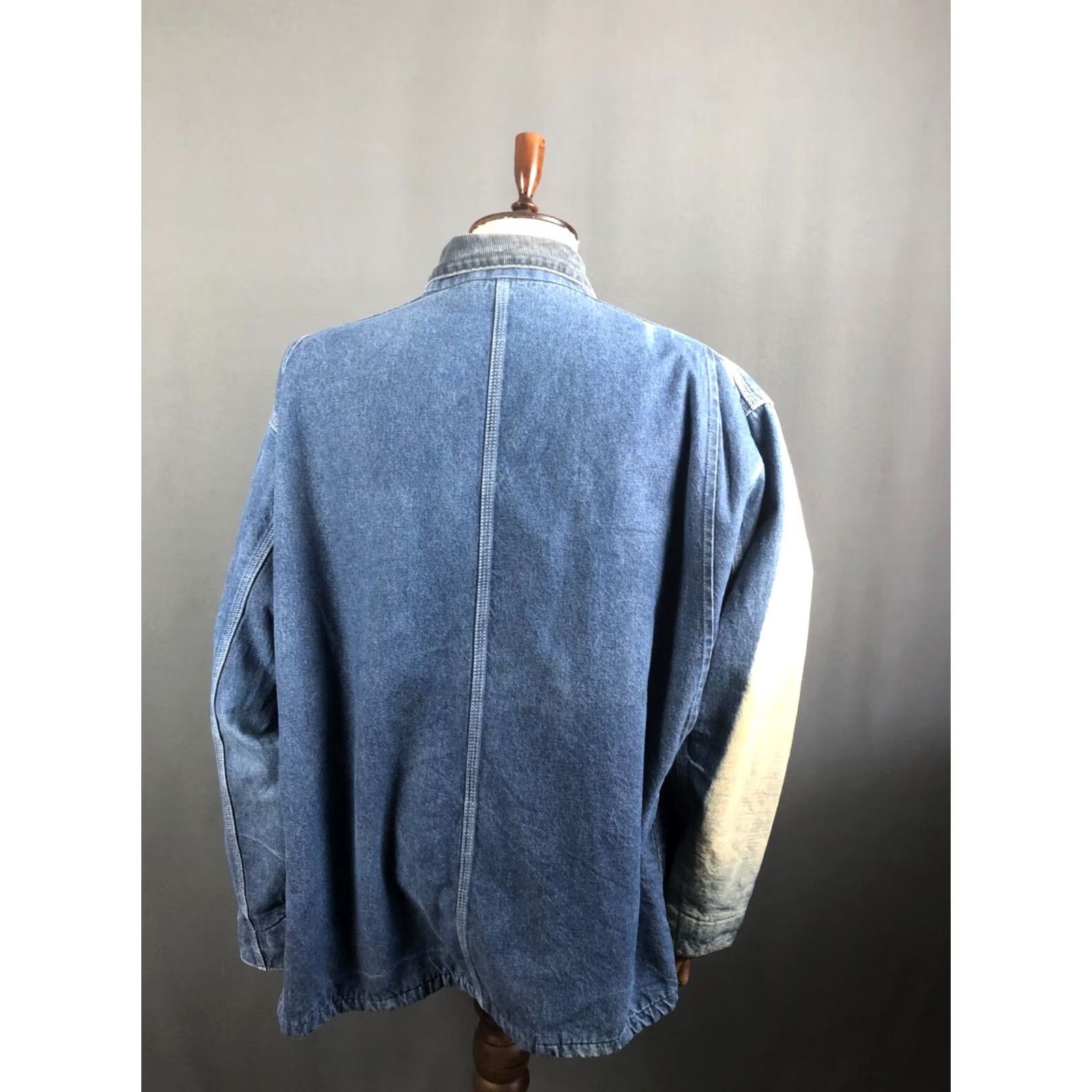 Carhartt VINTAGE Carhartt Jacket Mens One Size Blue Denim Cotton Men Size US M / EU 48-50 / 2 - 3 Thumbnail