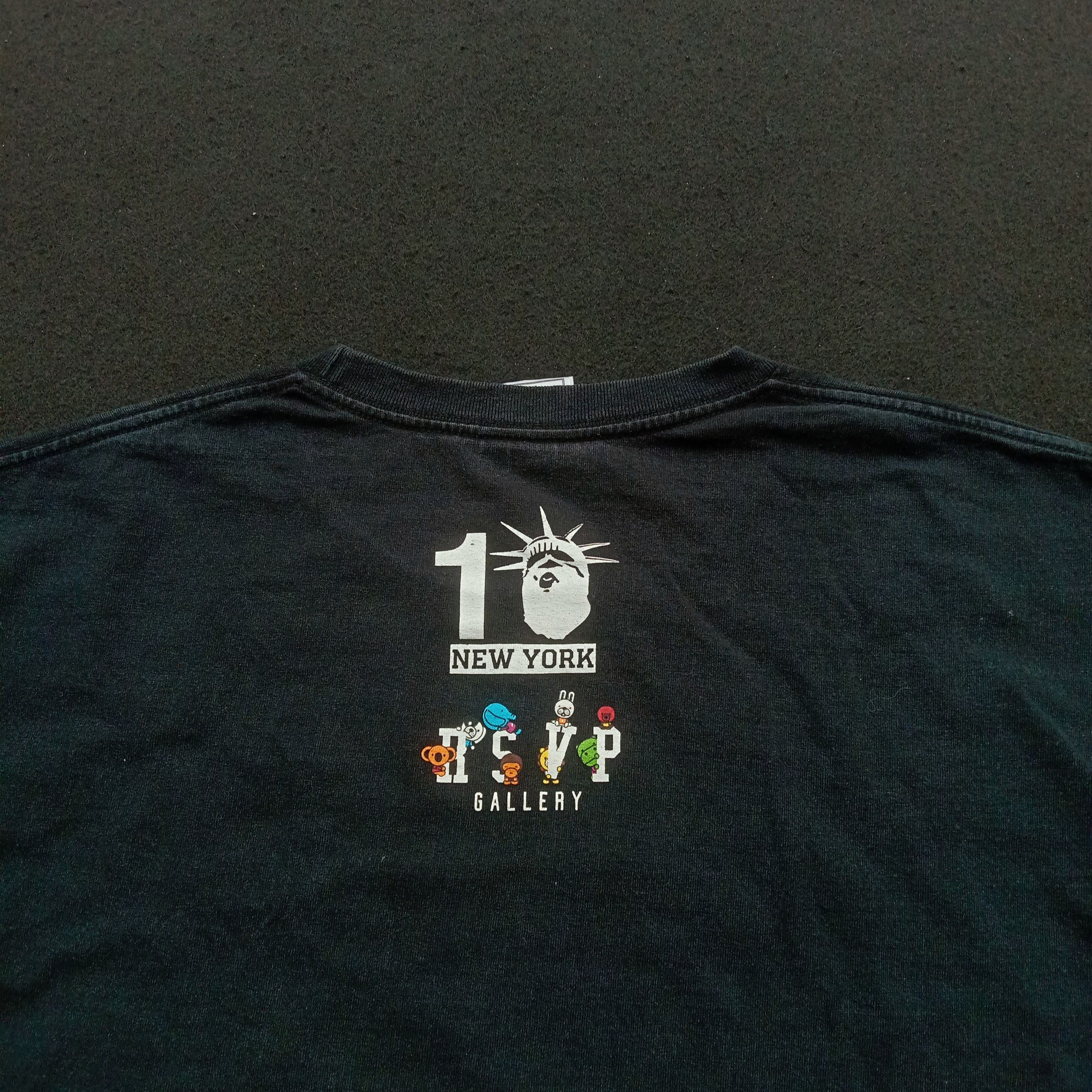 Bape Bape NY 10th Anniversary RSVP Gallery Tee (2015) Size US XXL / EU 58 / 5 - 5 Thumbnail