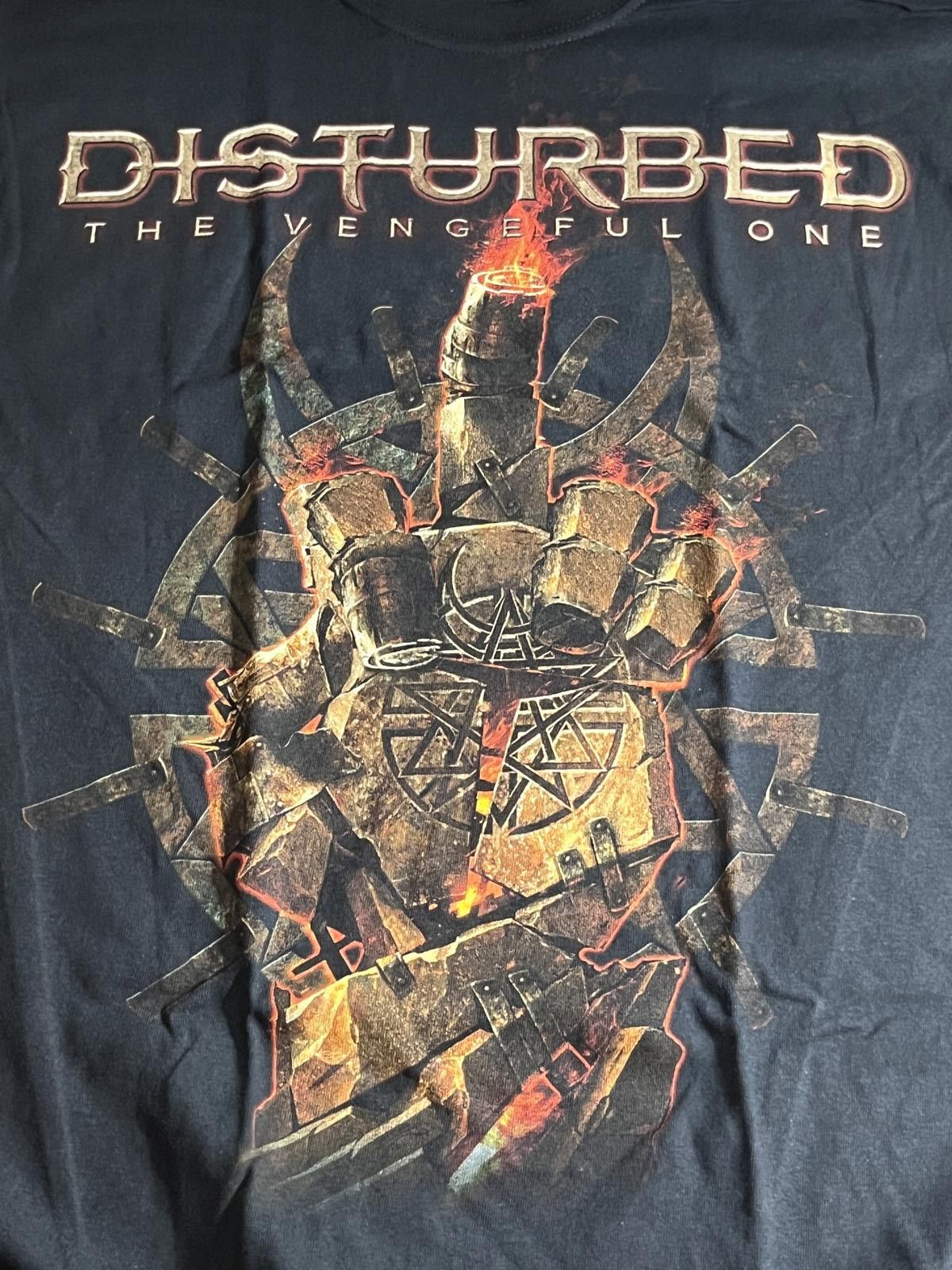 Designer Disturbed T-shirt The Vengeful One Firebird 2016 Tour Shirt Size US M / EU 48-50 / 2 - 4 Thumbnail