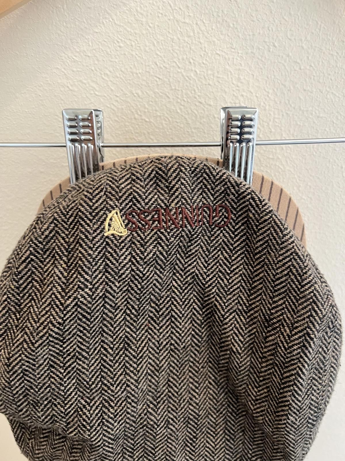 Designer Guinness Herringbone Newsboy Cap Size ONE SIZE - 2 Thumbnail