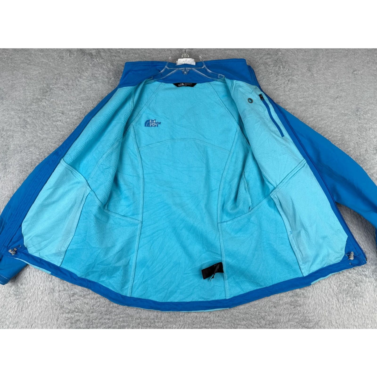 The North Face The North Face Jacket Women Medium Blue Softshell Mock Neck Polyester Womens Size M / US 6-8 / IT 42-44 - 2 Thumbnail
