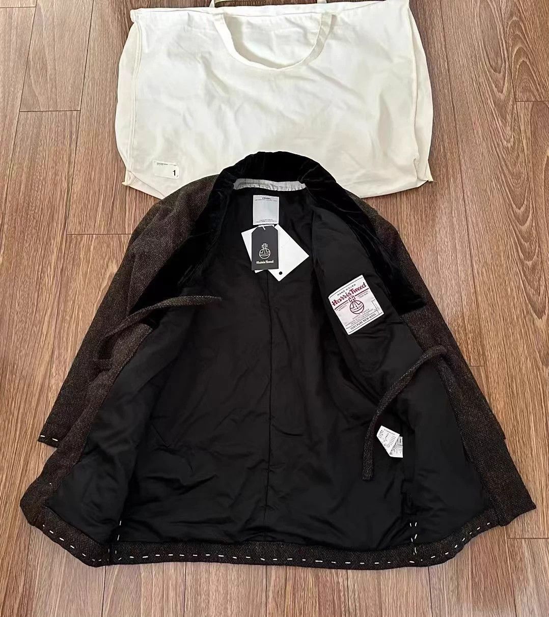 Visvim VISVIM Top-quality British snowflake wool coat Size US S / EU 44-46 / 1 - 3 Thumbnail