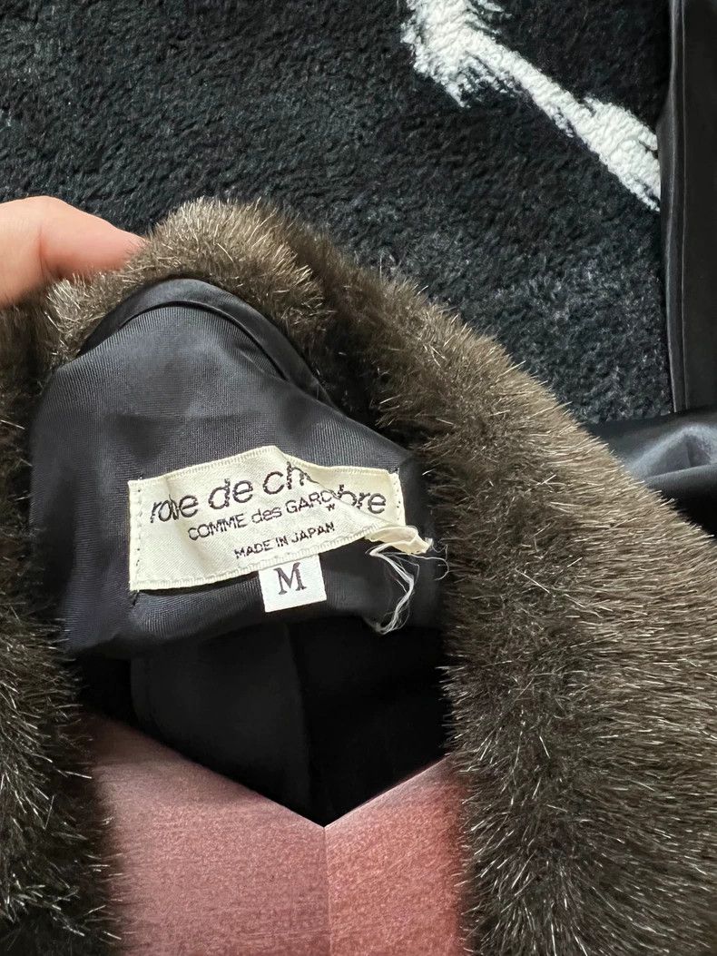 Comme des Garcons Comme Des Garcons Glossy Fur Neck Dress Size M / US 6-8 / IT 42-44 - 8 Thumbnail