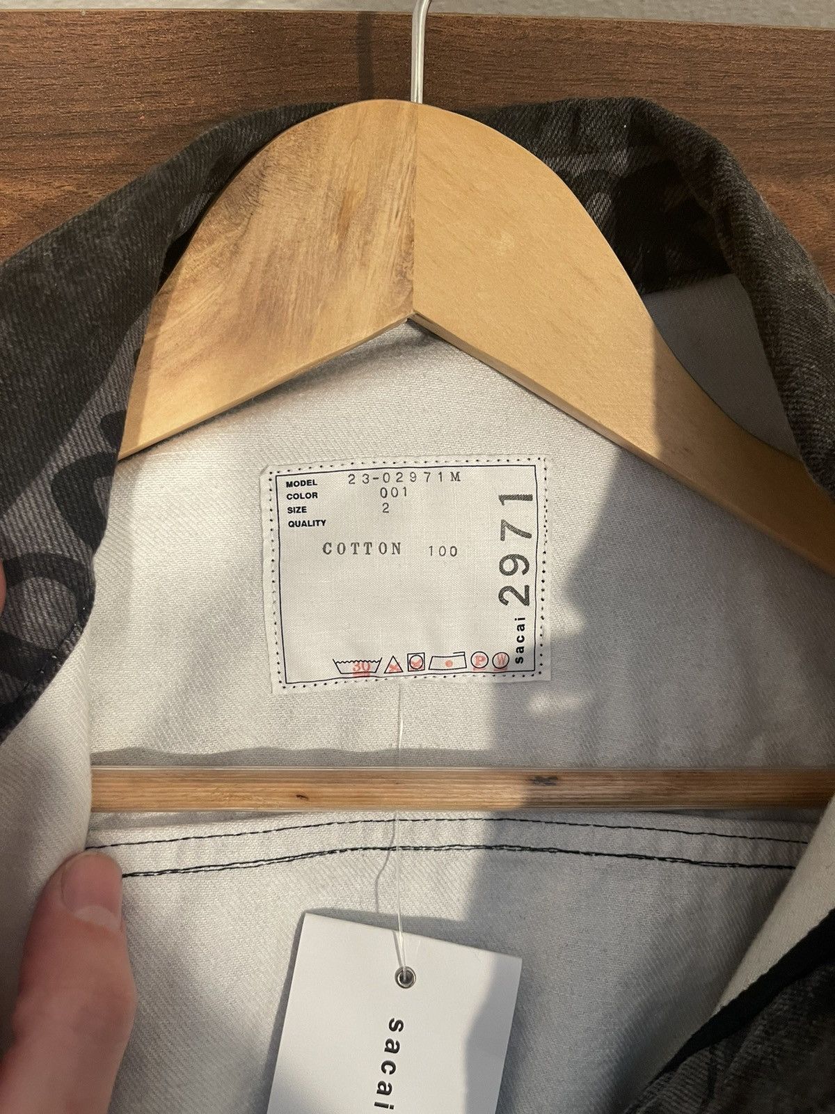 Sacai Sacai x Eric Haze Denim Jacket Size US M / EU 48-50 / 2 - 6 Thumbnail