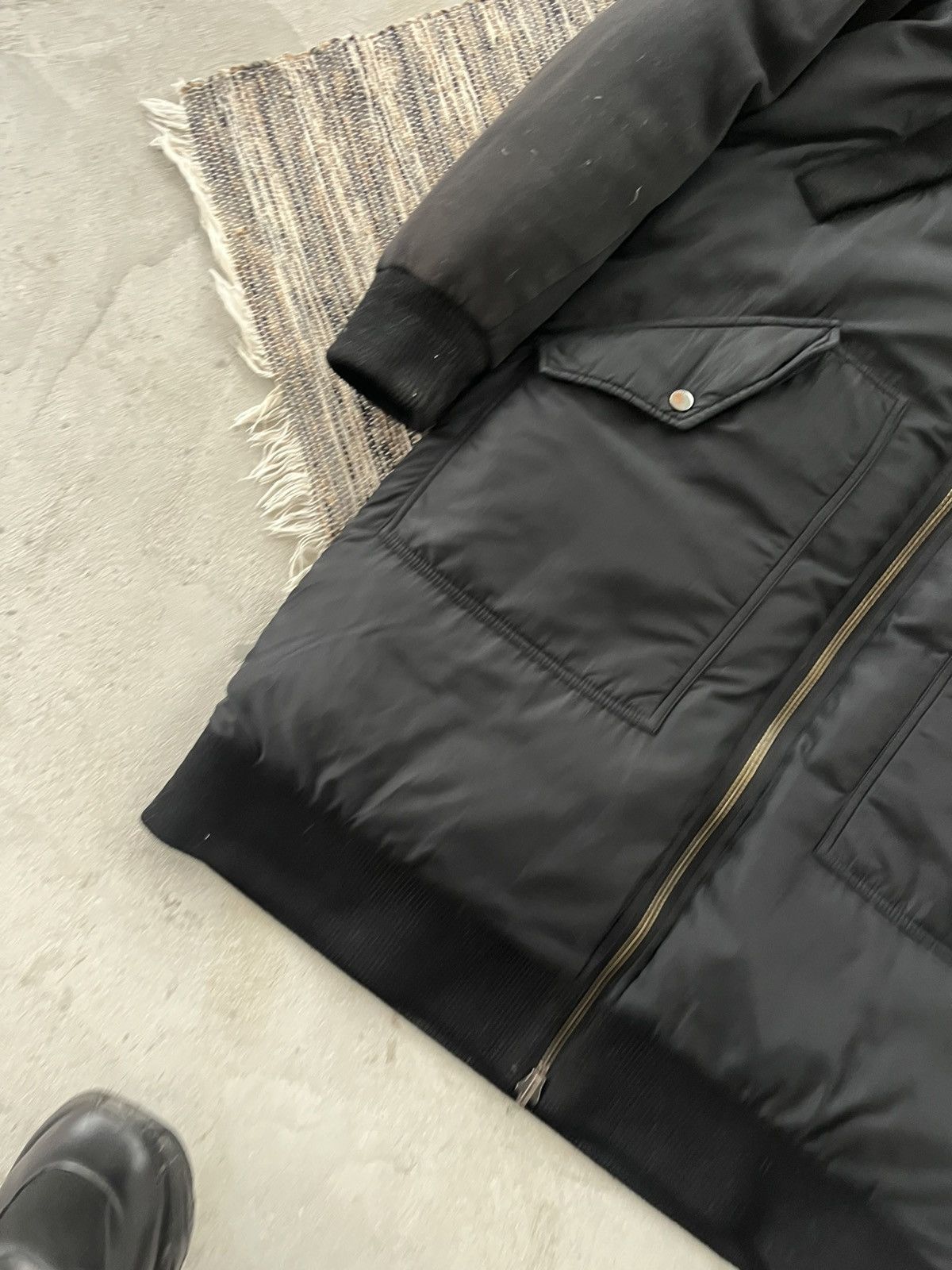 Diesel Vintage Diesel Black Reversible Parka Jacket Avantgarde Y2K Size M / US 6-8 / IT 42-44 - 8 Thumbnail