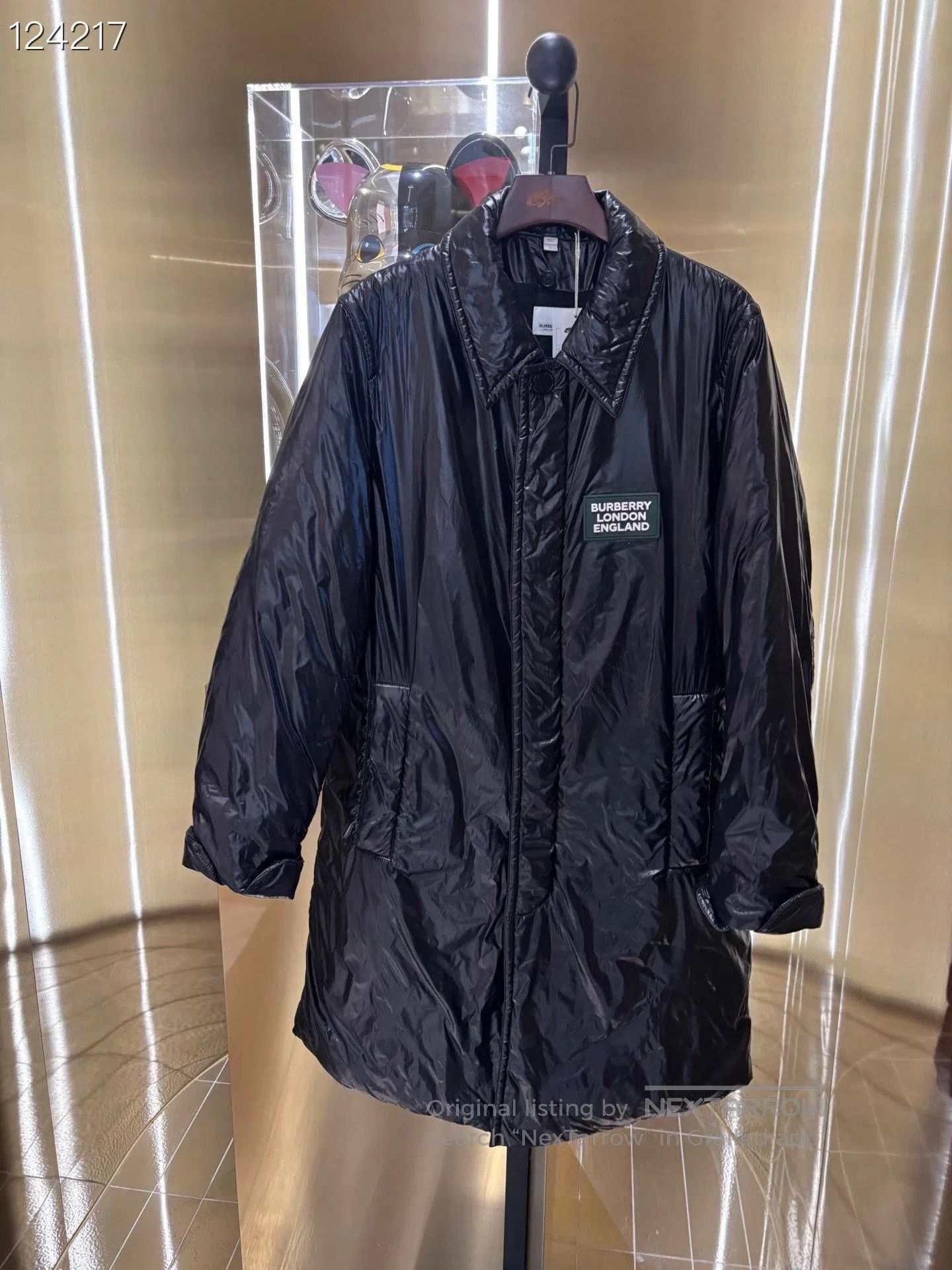 Burberry Burberry Black Logo Long Coat M. Size US M / EU 48-50 / 2 - 1 Thumbnail