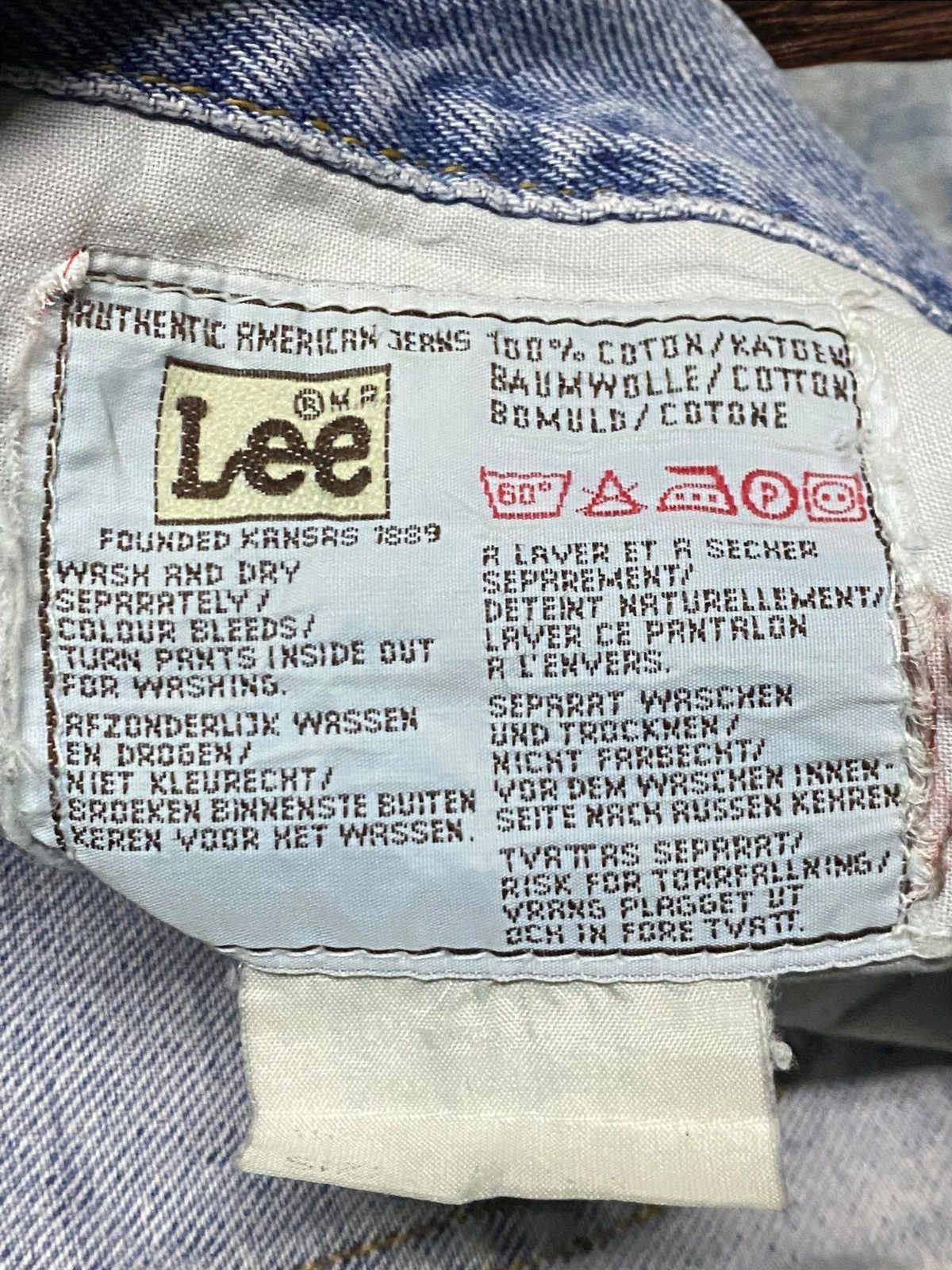Lee Vintage Lee Rough Riders Horse Button Western Cowboy Jeans Size US 30 / EU 46 - 23 Thumbnail