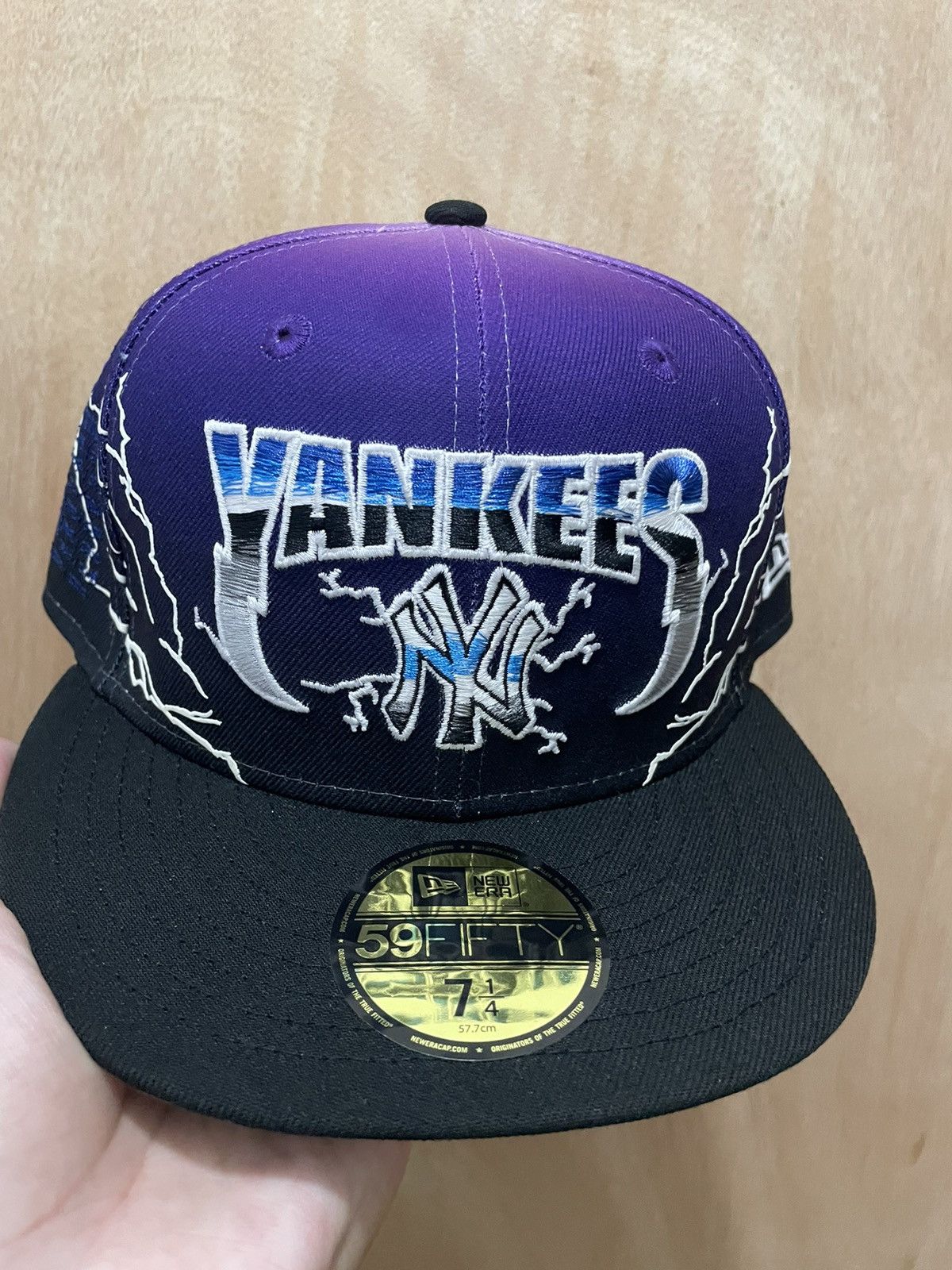 MyFitteds Myfitteds New York yankees Metallica lightning strikes 7 1/4 Size ONE SIZE - 1 Thumbnail