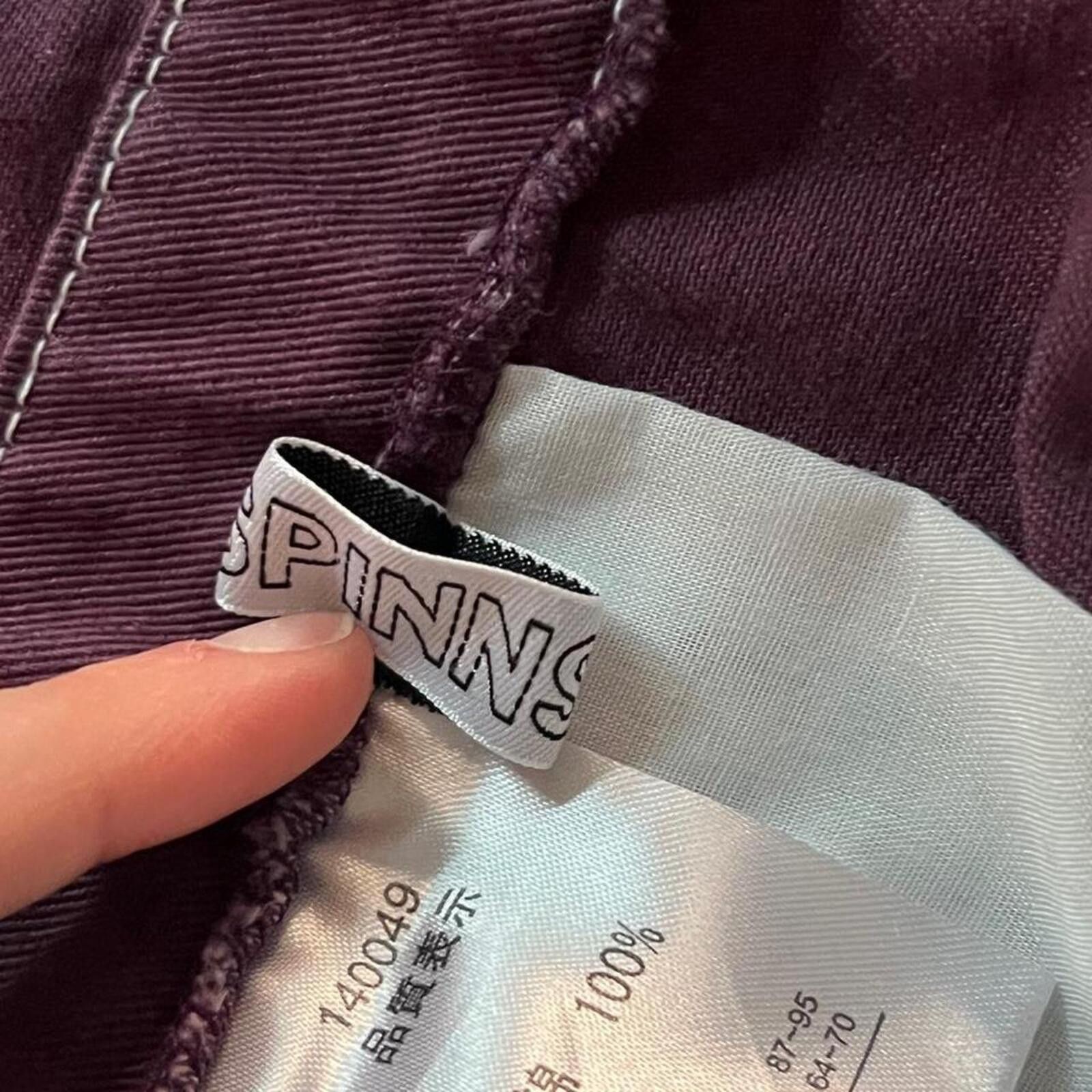 Other SPINNS Japan Purple Overall Dress Size M / US 6-8 / IT 42-44 - 6 Thumbnail