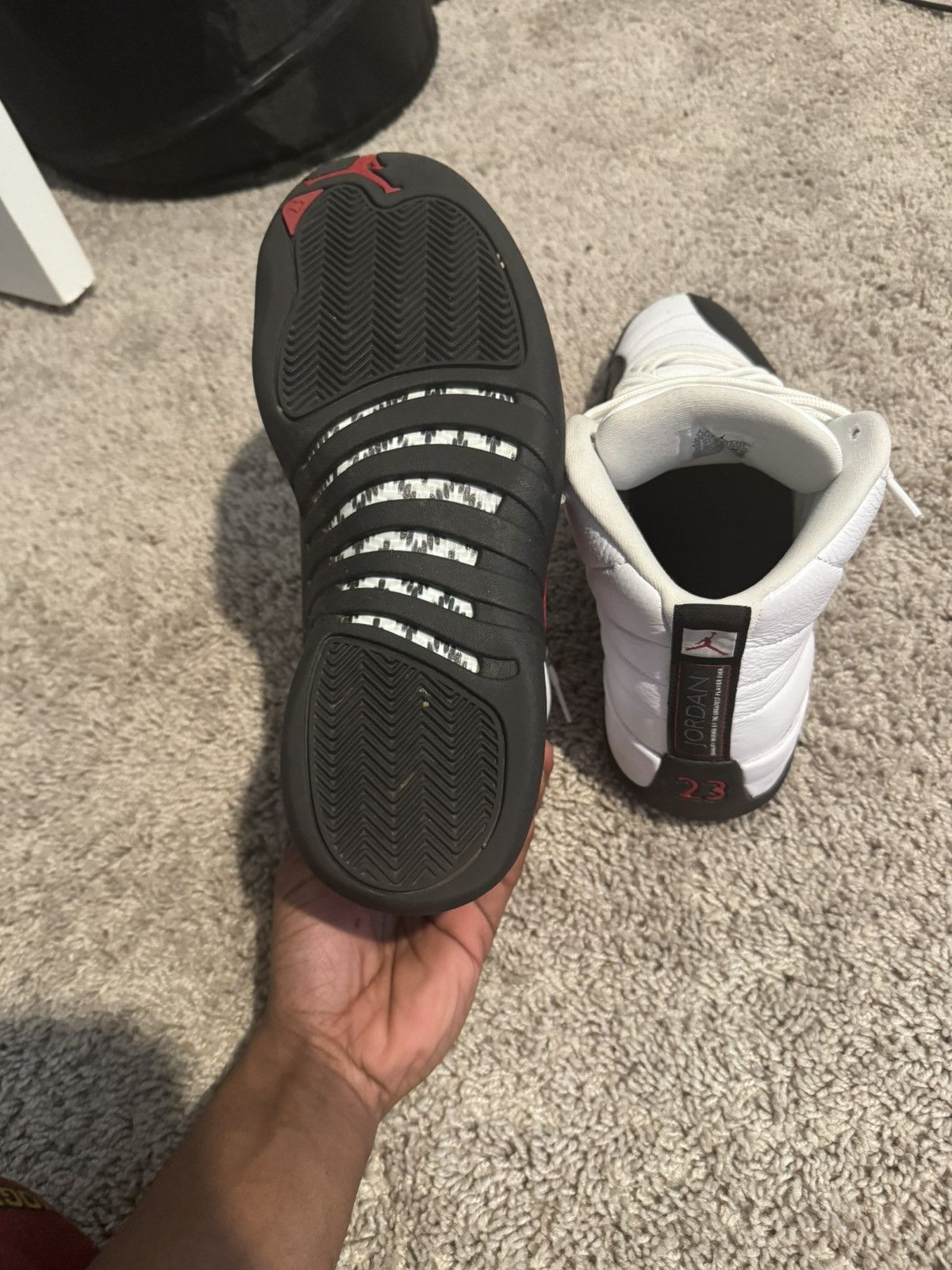 Jordan Brand Air Jordan 12 “Taxi Flip” Size US 10.5 / EU 43-44 - 6 Thumbnail