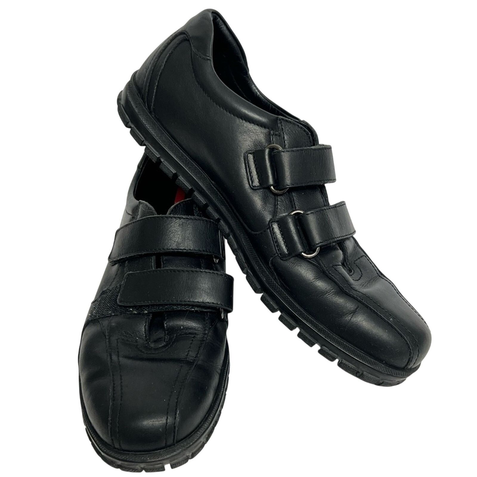 Prada Prada Toblach Leather Two Strap Sneakers OG UK 6.5 US 7.5 Size US 7.5 / EU 40-41 - 3 Thumbnail