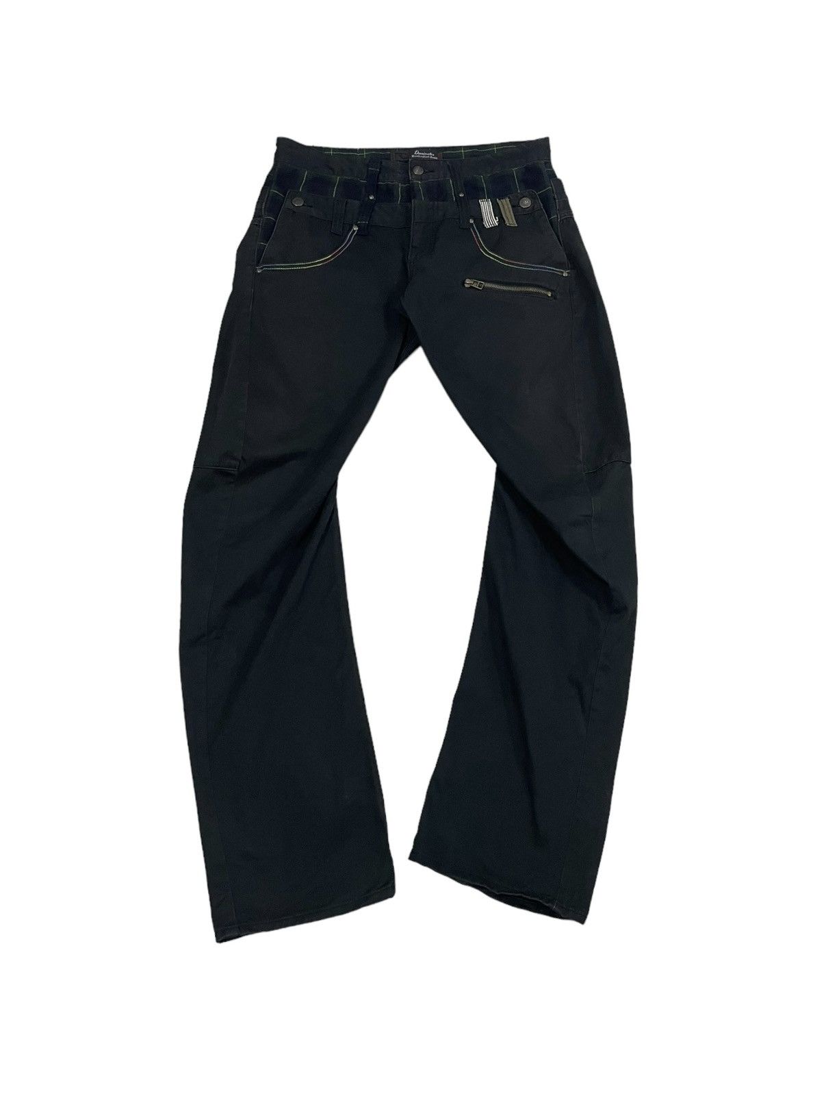 PPFM Dominate Handcrafted Japan Double Waist Pants Size US 32 / EU 48 - 2 Thumbnail
