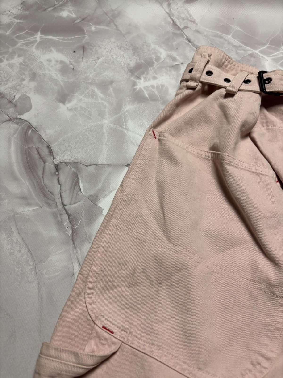 Designer × Isabel Marant Isabel Marant Denim Cargo Pants Pink Womens Size 34 Size 34" / US 12 / IT 48 - 8 Thumbnail