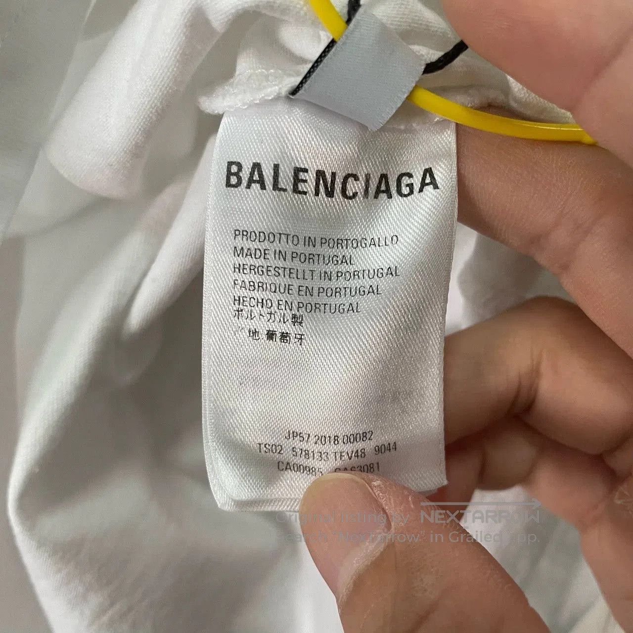 Balenciaga balenciaga logo short sleeve t. Size US M / EU 48-50 / 2 - 3 Thumbnail