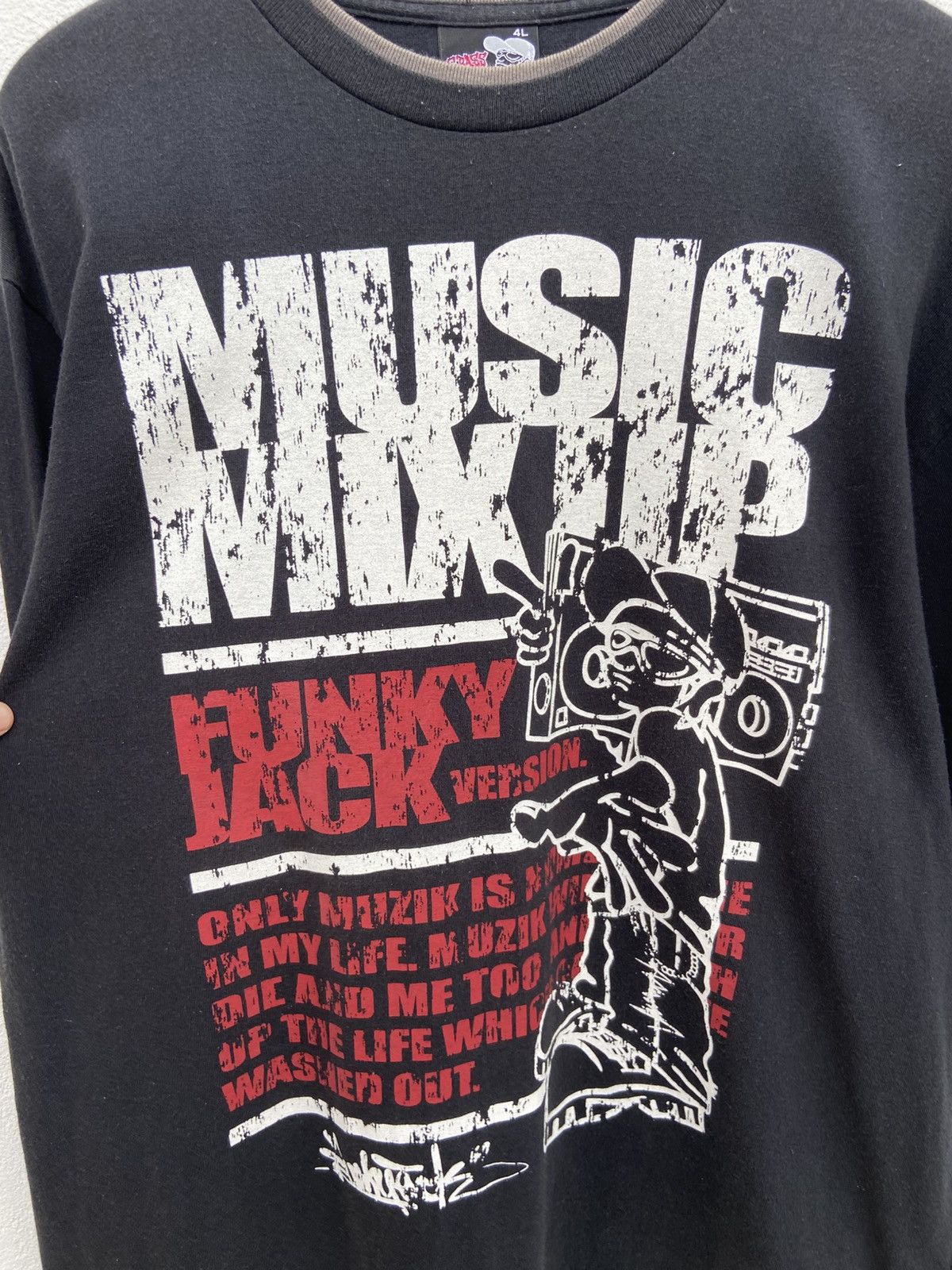 Vintage Vtg y2k Vintage Grass Hitter tee double sleeve hype beast Size US L / EU 52-54 / 3 - 3 Thumbnail