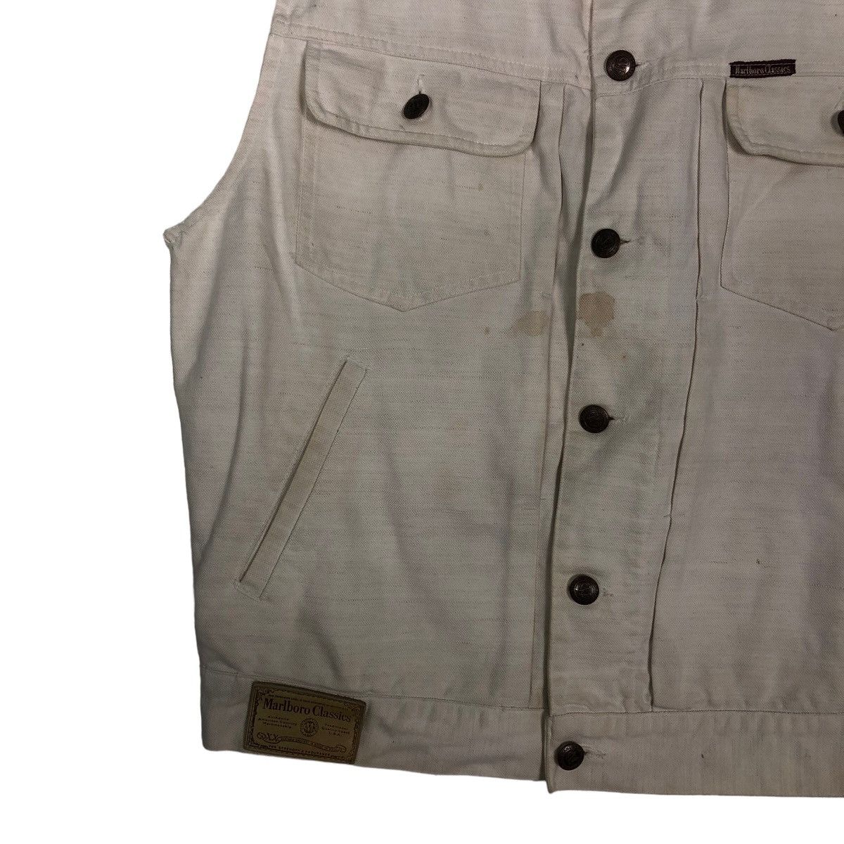 Japanese Brand 🔥Vtg Utility Vest Jacket Marlboro Classic Size US L / EU 52-54 / 3 - 4 Thumbnail