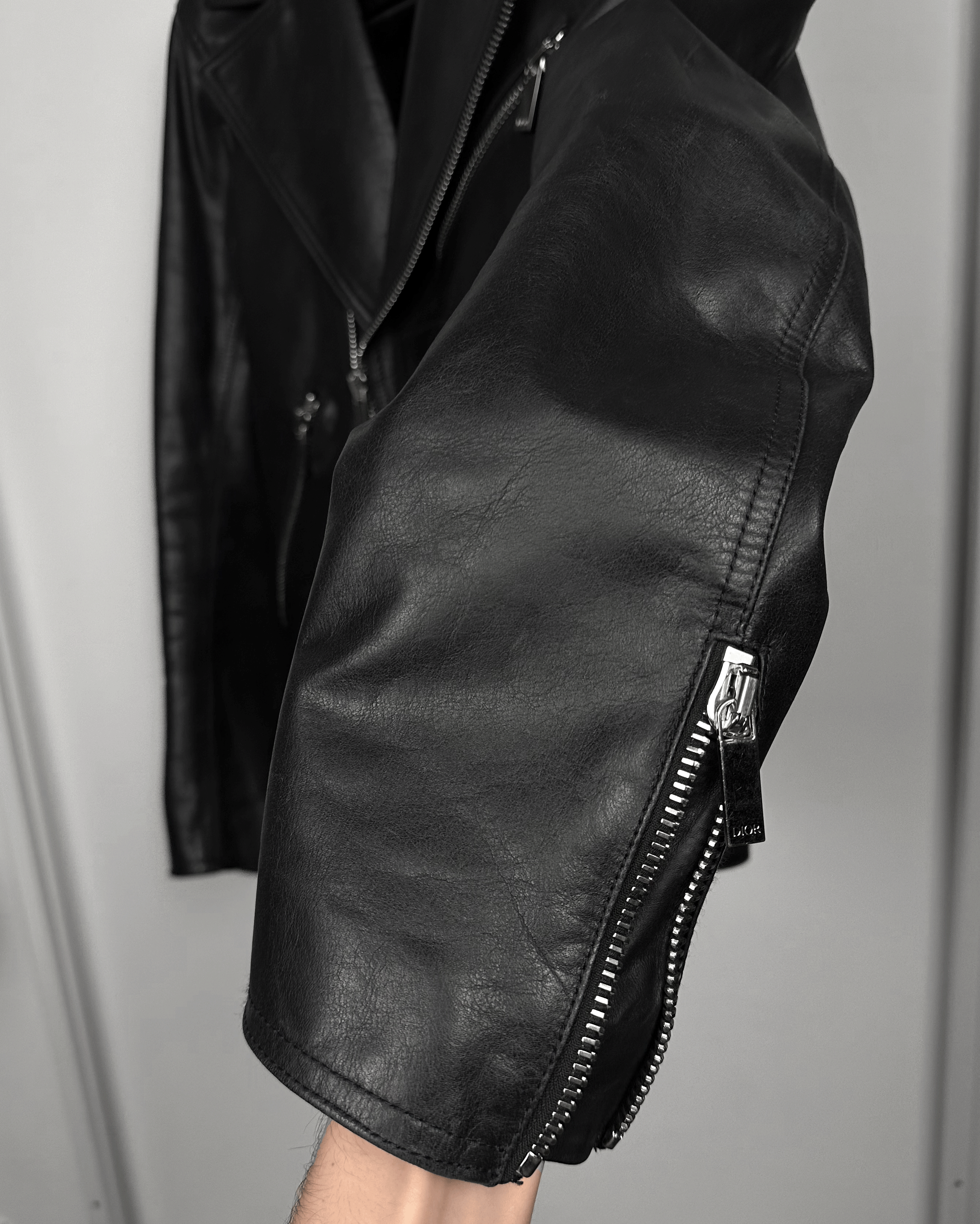 Dior Dior Homme Saddle Pocket Biker Leather Jacket Size US M / EU 48-50 / 2 - 5 Thumbnail