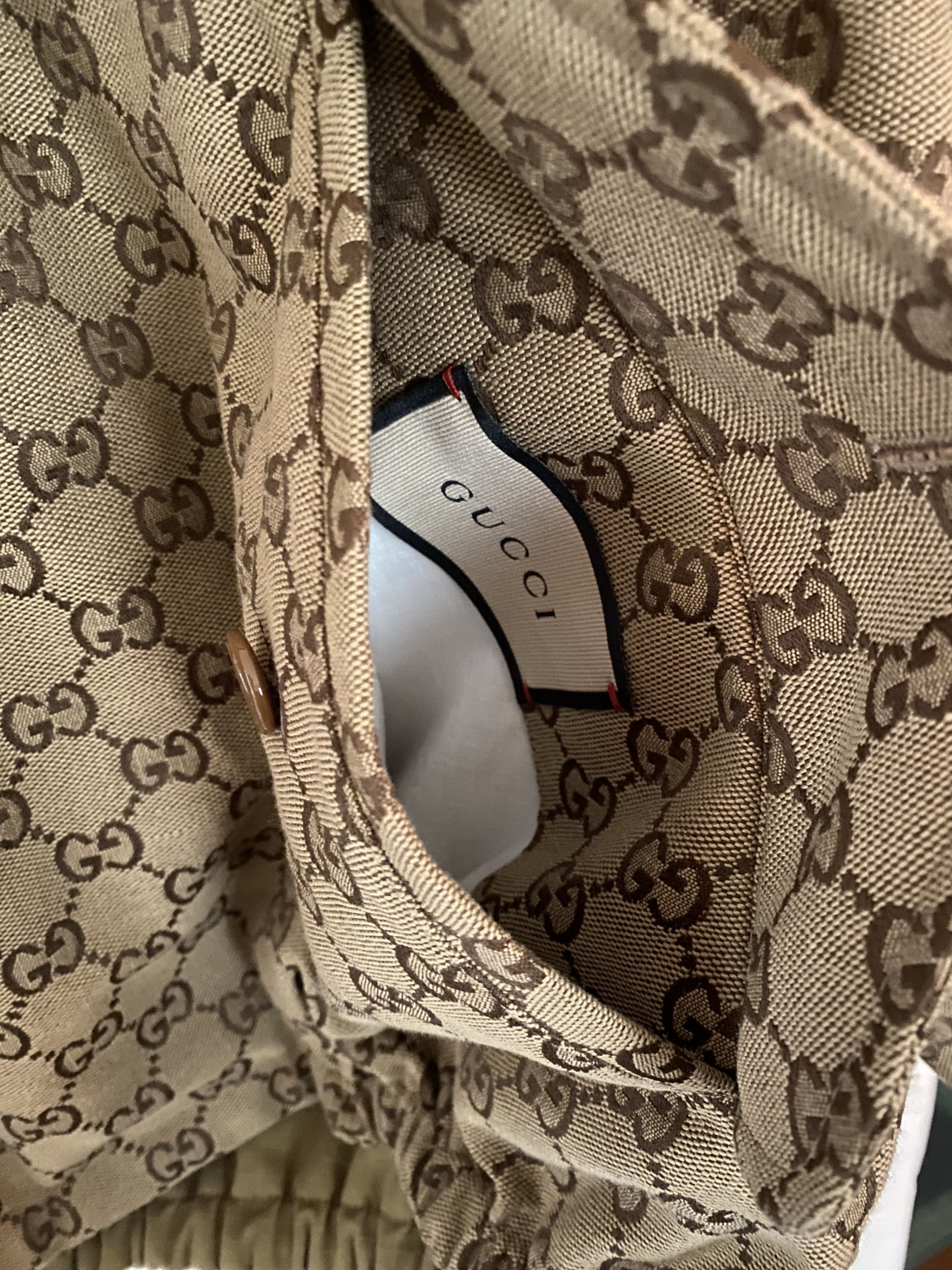 Gucci Gucci Reversible GG Jacket 'Light Brown' Size US L / EU 52-54 / 3 - 3 Thumbnail