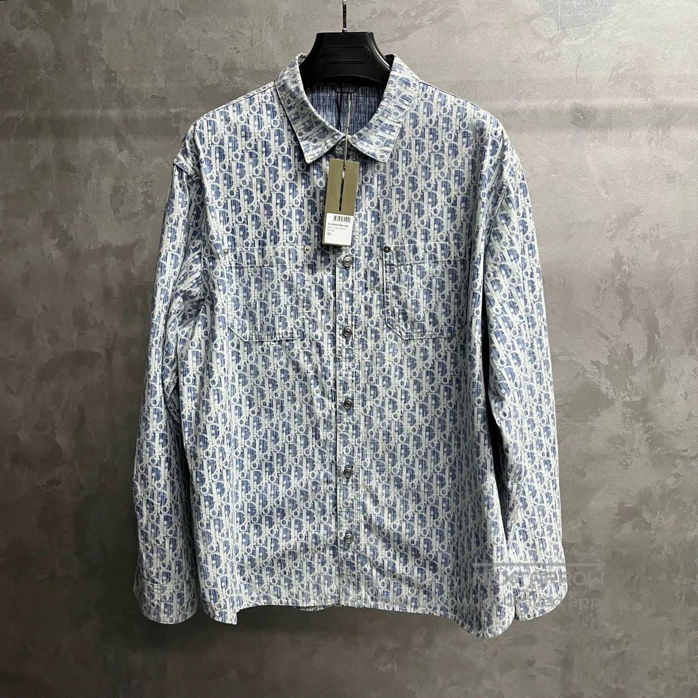 Dior dior blue floral long sleeve shirt size 44. Size US S / EU 44-46 / 1 - 1 Thumbnail