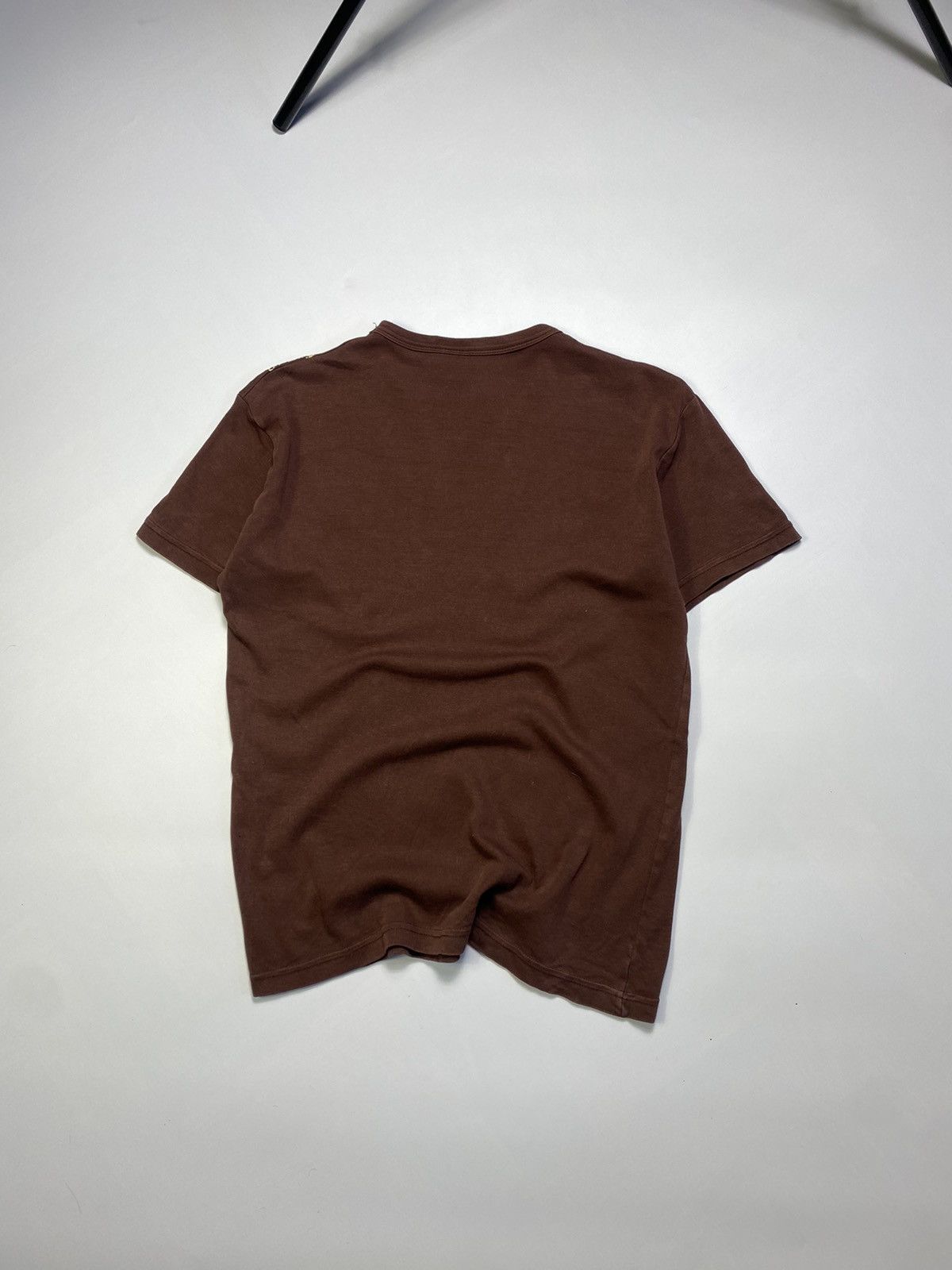 Diesel × Vintage Diesel Big Logo Print Brown Hype T-Shirt Y2K Vintage Size US S / EU 44-46 / 1 - 11 Thumbnail