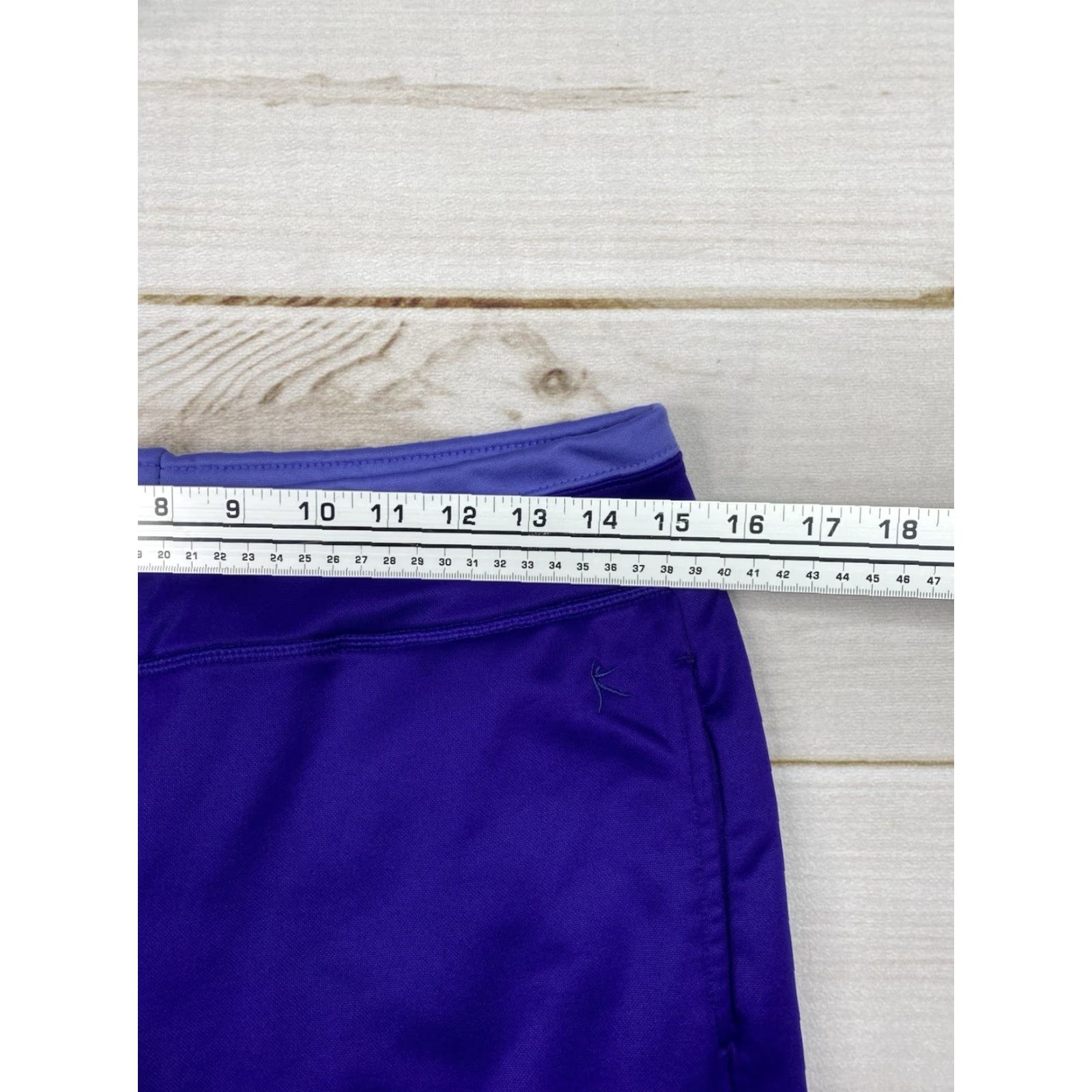 Vintage VINTAGE Danskin Now Sweatpants Womens M Purple Drawstring Waist Lounge Stretch Lined Size 32" / US 10 / IT 46 - 5 Thumbnail