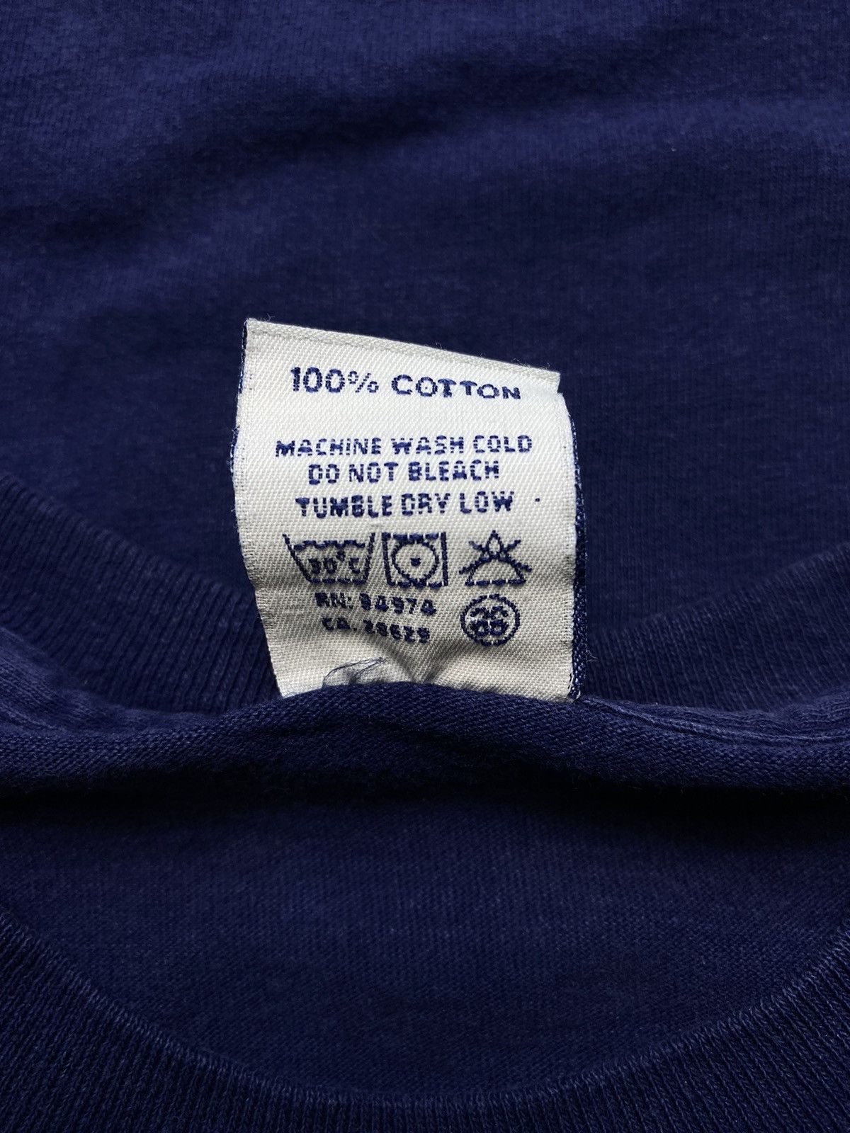 Stussy Stussy louis vuitton LV navy tee vintage y2k 90s streetwear Size US M / EU 48-50 / 2 - 4 Thumbnail