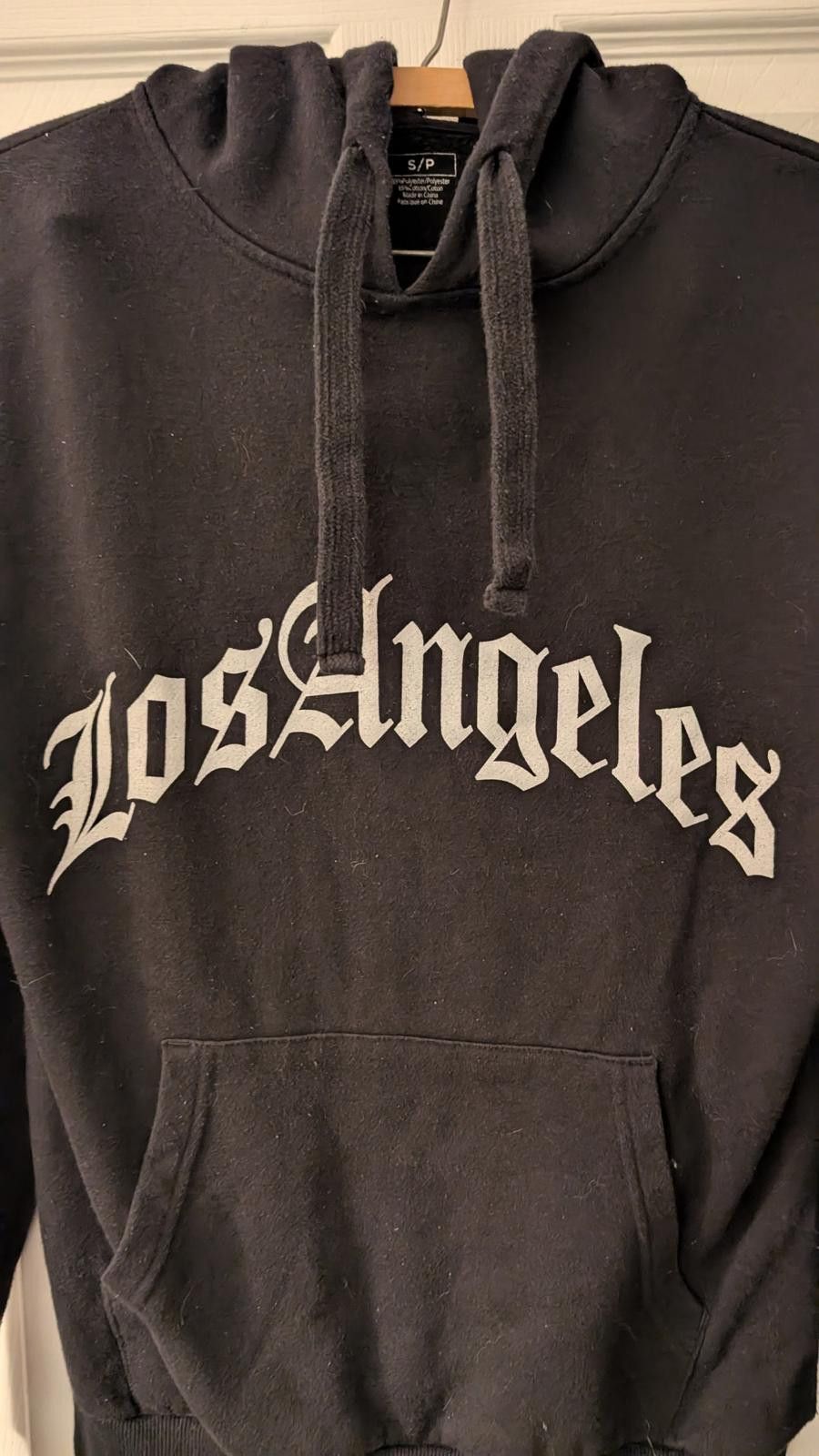 H&M H&M Los Angeles Hoodie Black Bone Sleeve Graphic Size S/P Size US S / EU 44-46 / 1 - 4 Thumbnail