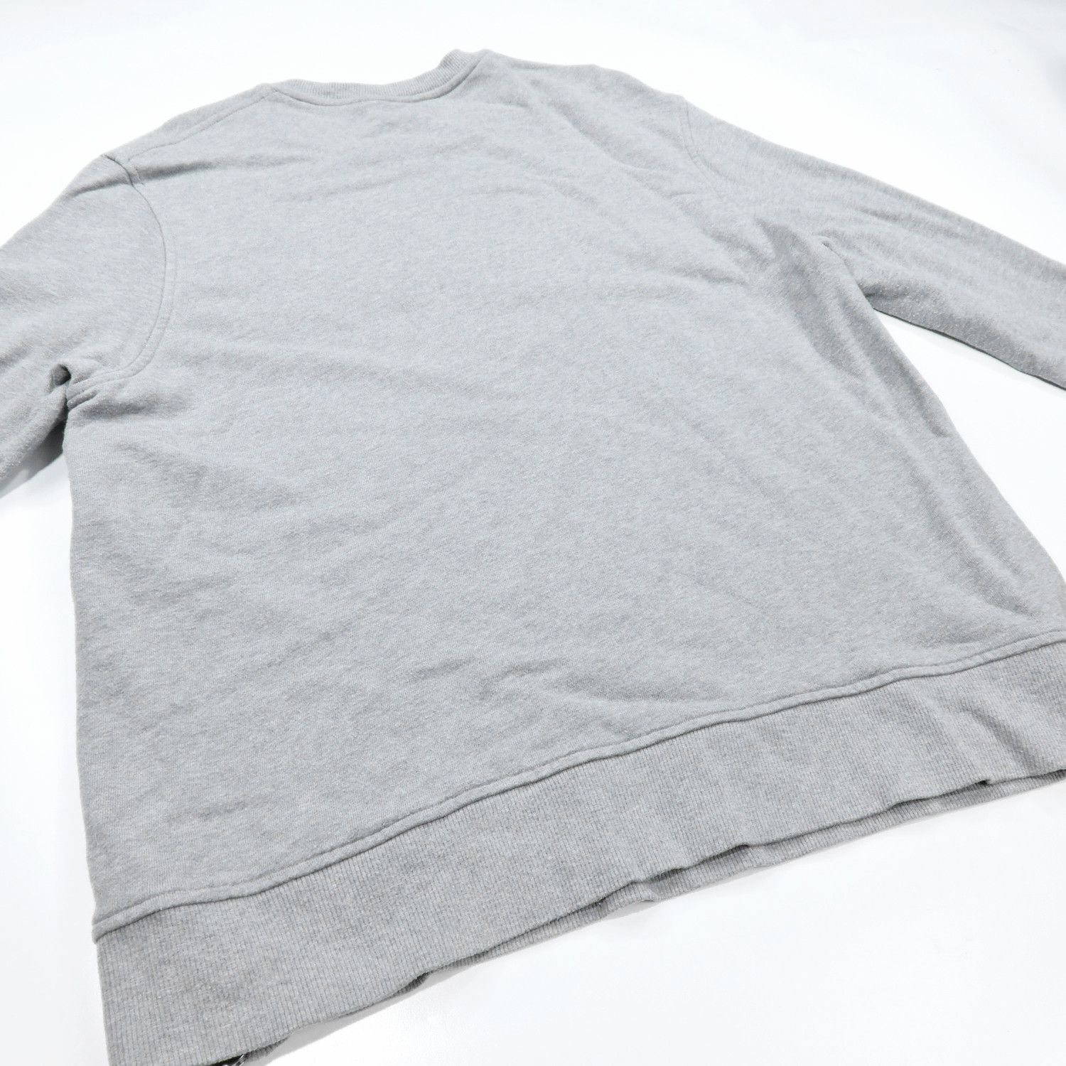 Neil Barrett NEIL BARRET EMBOSSED BIG FONT SMOKE MELANGE SWEATSHIRT Size US L / EU 52-54 / 3 - 12 Thumbnail