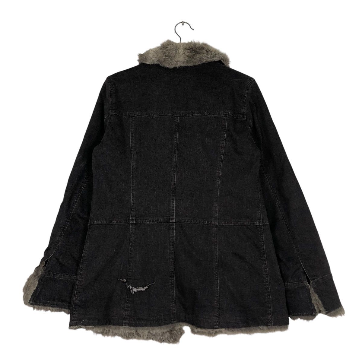 Japanese Brand 🔥VINTAGE SHEARLING MINK FUR BIKER JACKET MICHEL KLEIN PARIS Size US S / EU 44-46 / 1 - 10 Thumbnail
