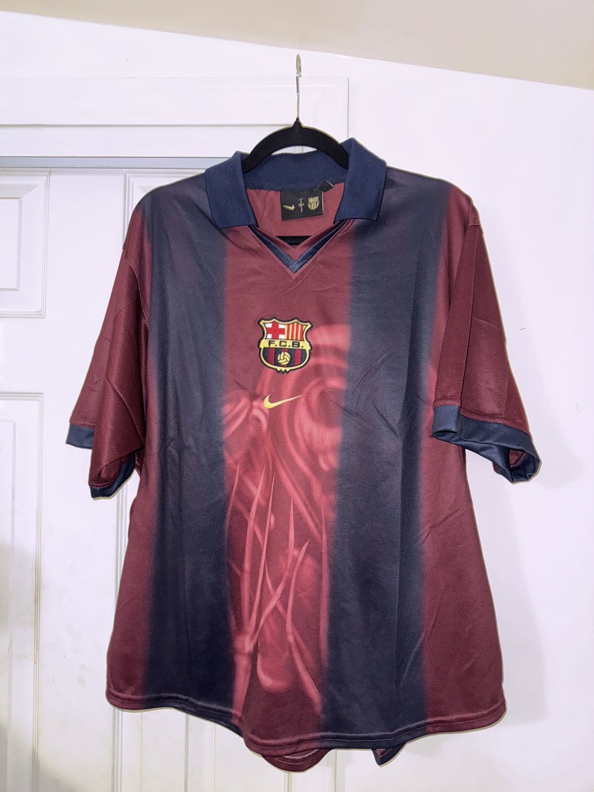 Travis Scott x Nike x FC Barcelona シャツ Nike サッカーシャツ