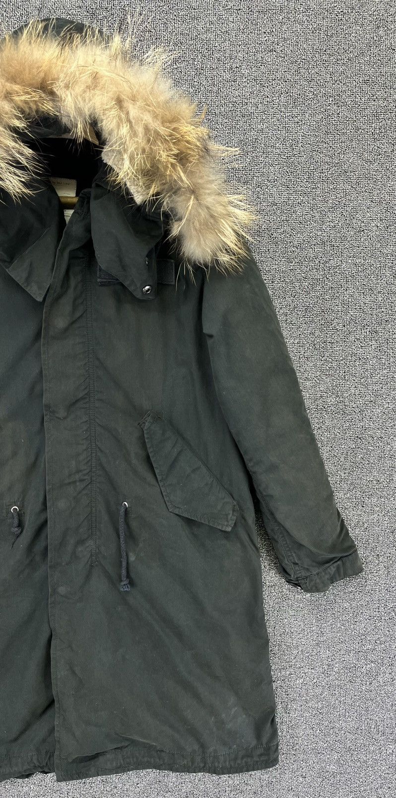 Avirex Vintage Avirex MFG Fur Hoodie Parka Rare Jacket Size S / US 4 / IT 40 - 4 Thumbnail
