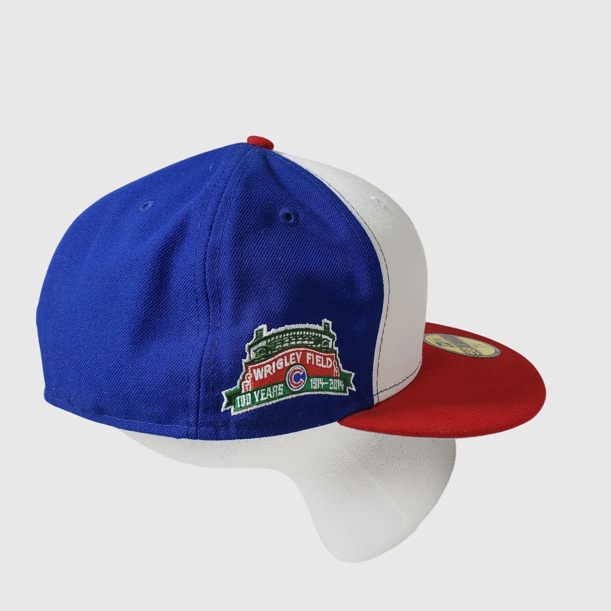 New Era New Era 59FIFTY Chicago Cubs Centenario Wrigley Field 7 5/8 Size ONE SIZE - 6 Thumbnail