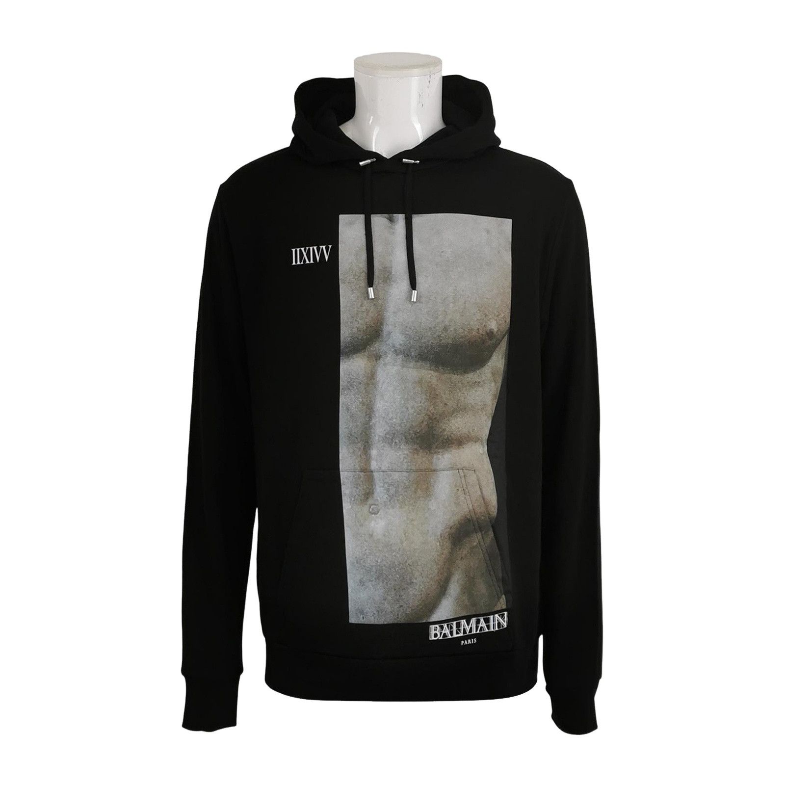 Balmain Balmain Graphic Print Logo Hoodie Size M Size US M / EU 48-50 / 2 - 1 Thumbnail