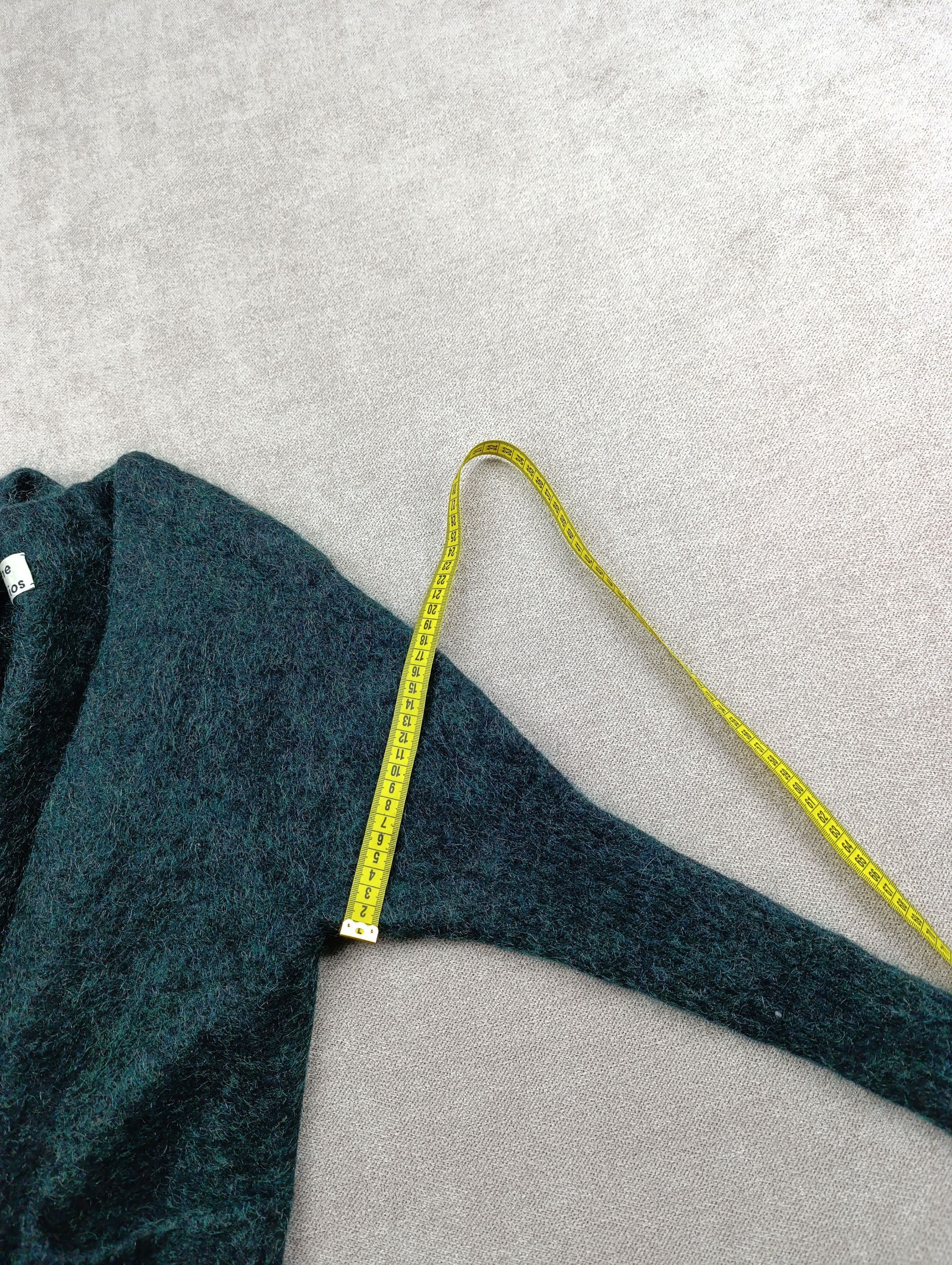 Acne Studios ACNE STUDIOS WOMENS MOHAIR WOOL CARDIGAN RAYA PAW14 GREEN Size XS / US 0-2 / IT 36-38 - 18 Thumbnail