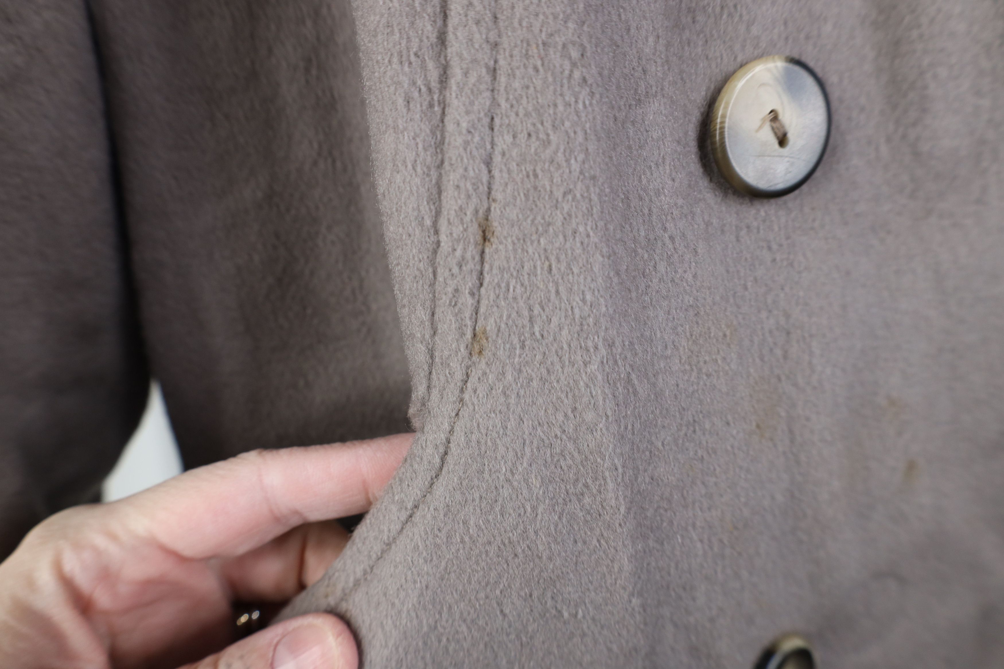Vintage Vintage 90s Streetwear Heavy Wool Blend Overcoat Jacket USA Size XXL / US 16-18 / IT 52-54 - 7 Thumbnail