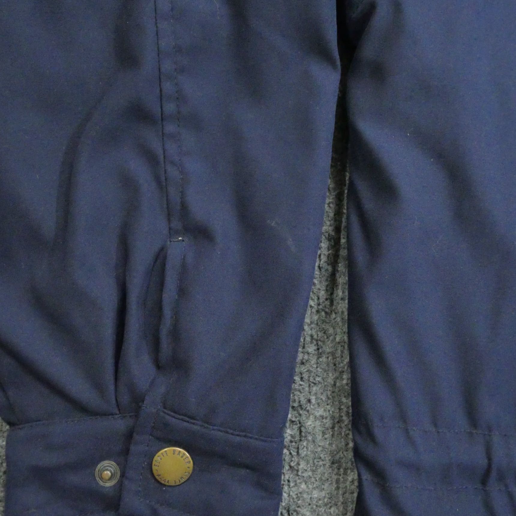 Eddie Bauer VINTAGE Eddie Bauer Jacket Mens L Blue Yellow Quilt Lined Chore Barn Coat Y2K Size US L / EU 52-54 / 3 - 4 Thumbnail