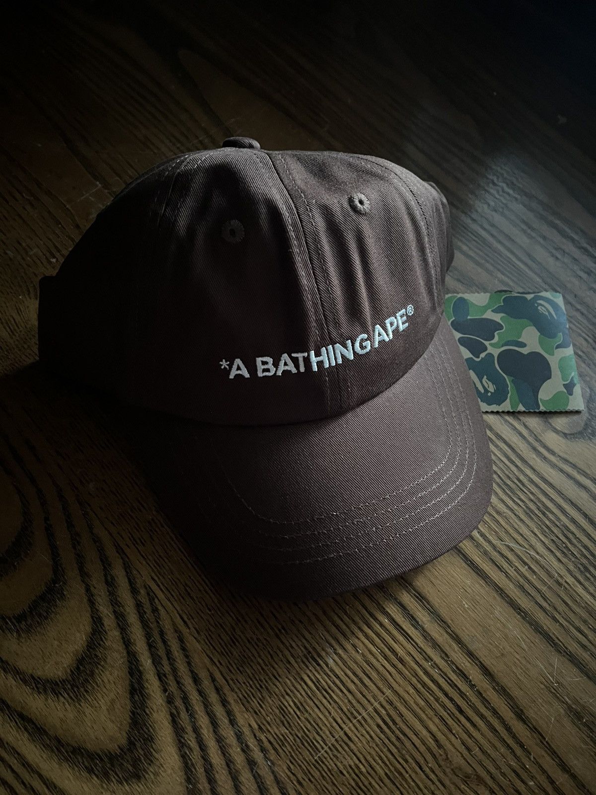 Bape Bape 6 Panel Embroidery Hat Size ONE SIZE - 1 Thumbnail