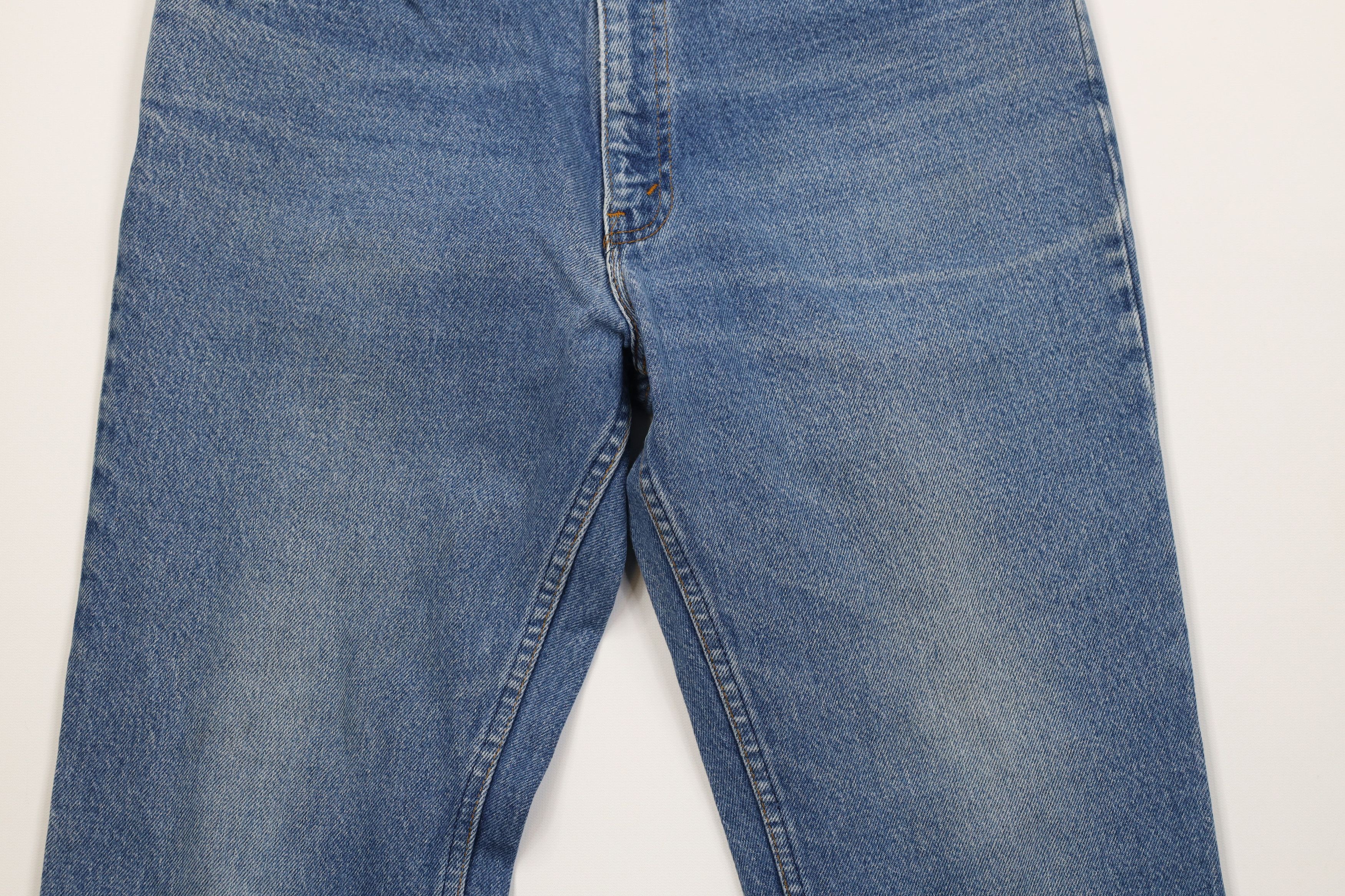 Vintage Vintage 70s Streetwear Straight Leg Denim Jeans Blue USA Size US 34 / EU 50 - 3 Thumbnail