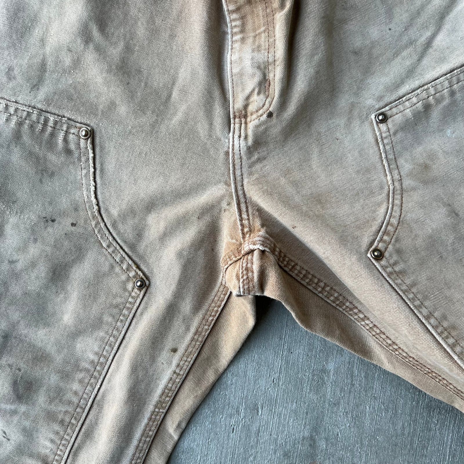 Carhartt × Vintage Carhartt brown double knee work wear carpenter pants Size US 29 - 8 Thumbnail