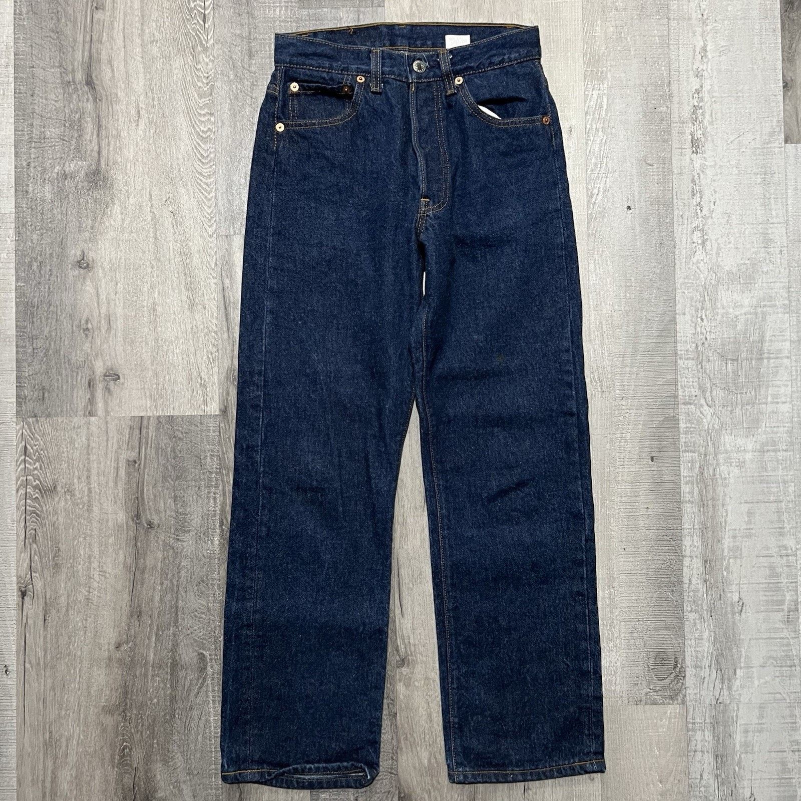 Levi's VTG Levis 501xx USA Jeans 1980s Dark Wash Indigo Denim 28x30 Size US 28 / EU 44 - 1 Thumbnail
