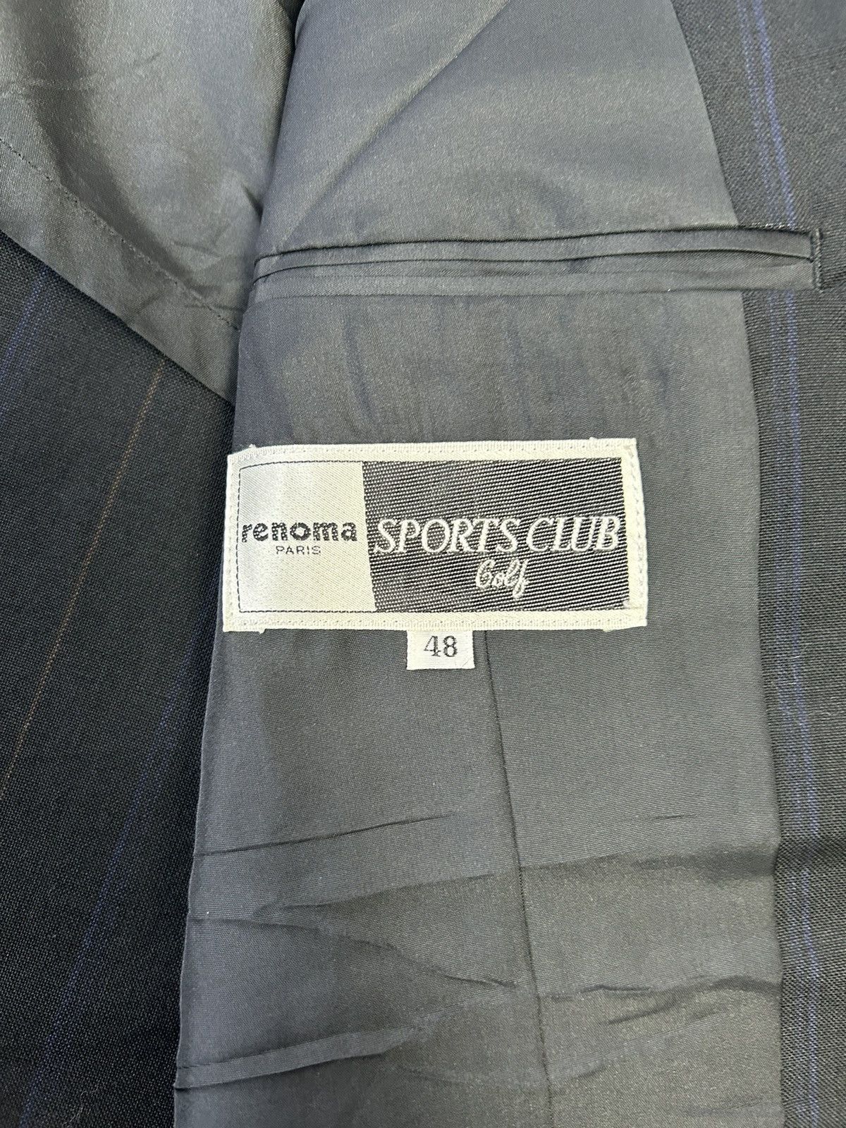 Renoma RENOMA SPORT CLUB GOLF BLAZER Size 48S - 5 Thumbnail