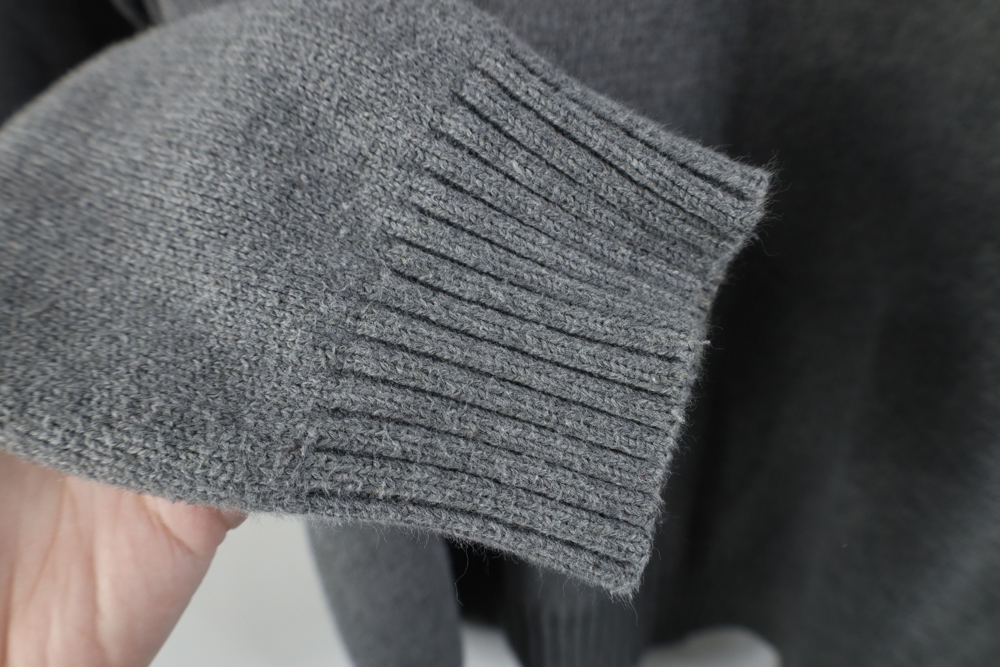 Polo Ralph Lauren Vintage 90s Ralph Lauren Cotton Ribbed Knit Half Zip Sweater Size US L / EU 52-54 / 3 - 9 Thumbnail