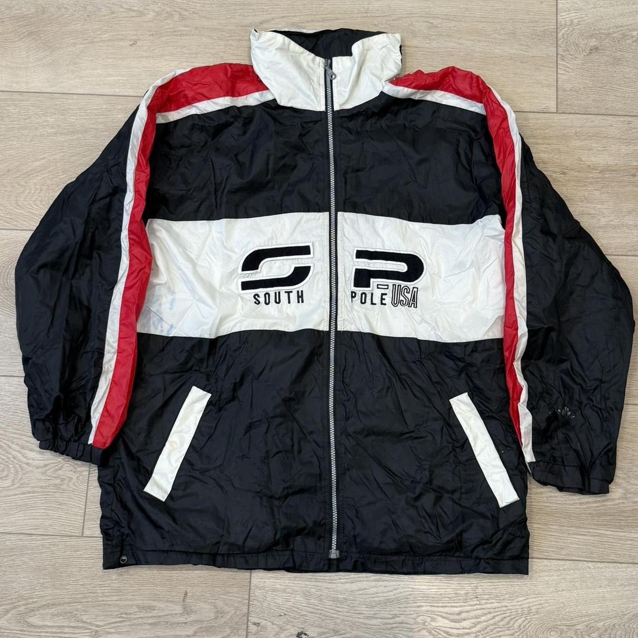 Vintage Southpole Windbreaker Jacket USA Nylon Full Zip