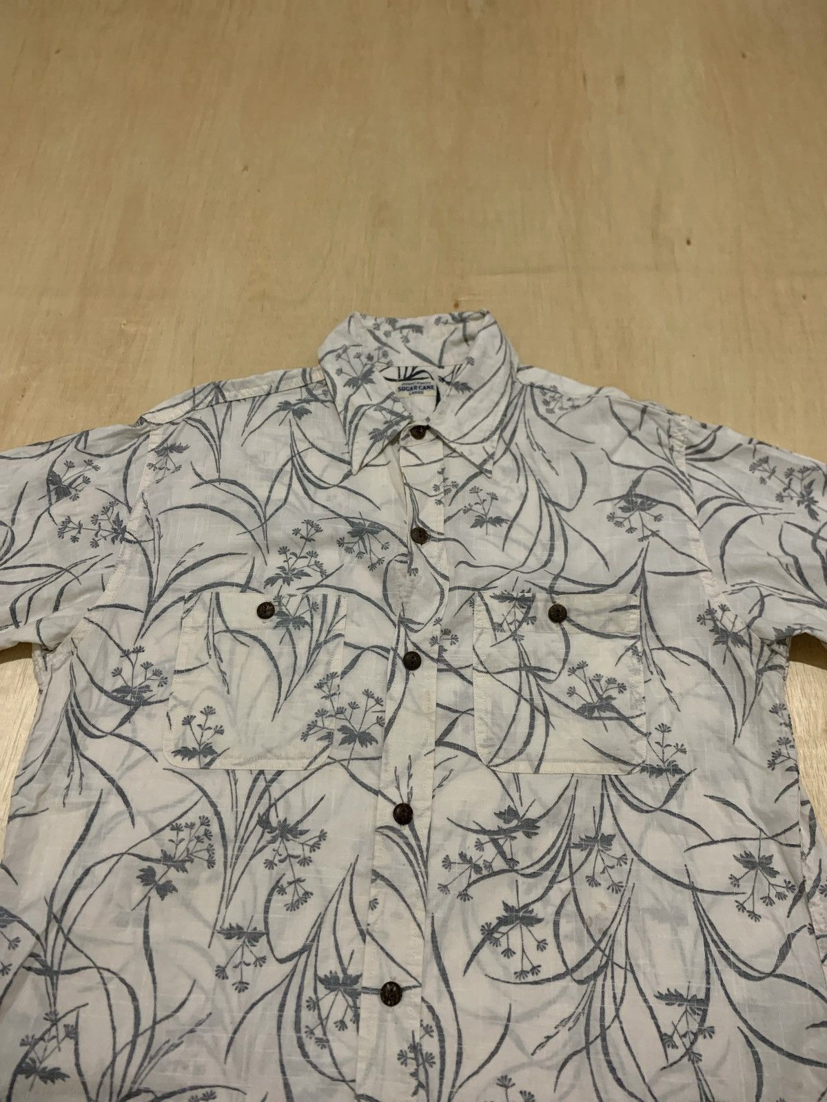Japanese Brand × Sugar Cane × Vintage Vintage Sugar Cane floral shirt Size US L / EU 52-54 / 3 - 2 Thumbnail