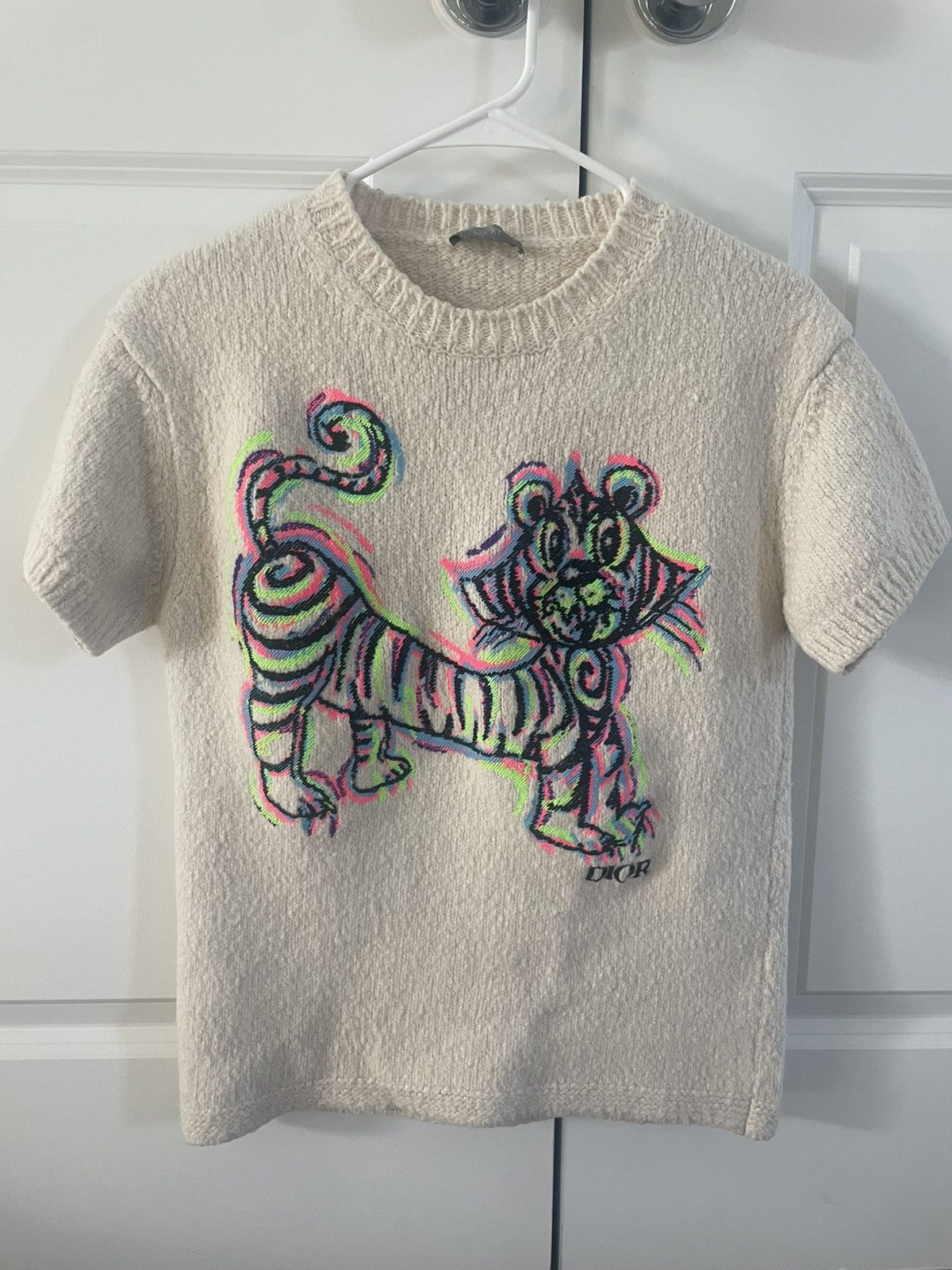 Dior Christian Dior x Kenny Scharf Knit T-Shirt Size US XS / EU 42 / 0 - 1 Thumbnail