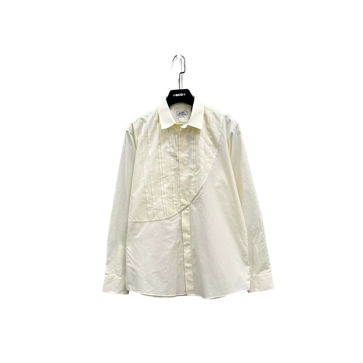 Hermes Hermes Asymmetric Pleated Shirt Size L Size US L / EU 52-54 / 3 - 1 Thumbnail