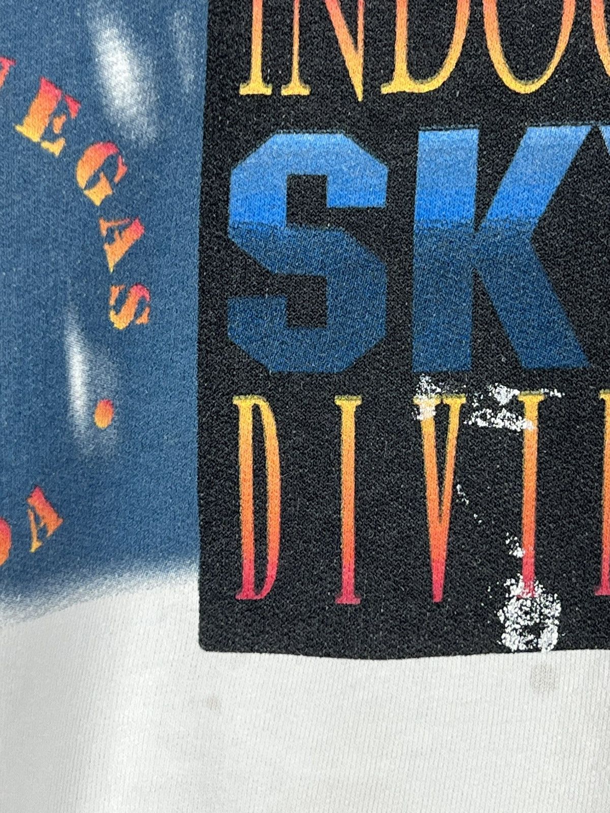 Vintage 90s Vintage FLYAWAY Las Vegas Nevada Skydiving Sweatshirt Size US XL / EU 56 / 4 - 7 Thumbnail