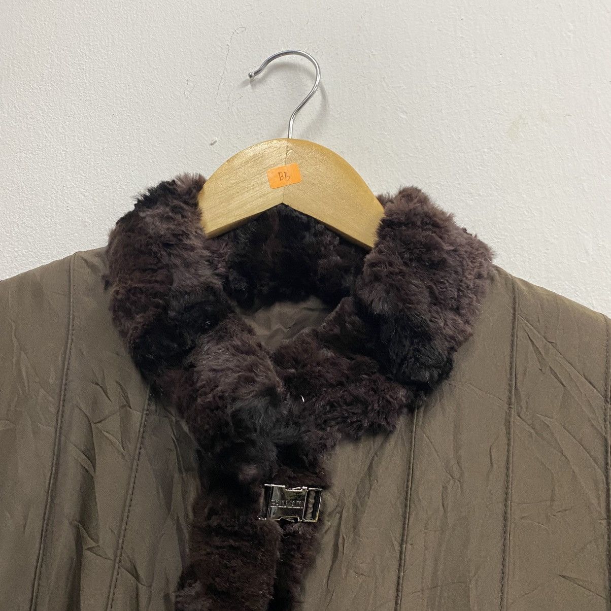 Balmain Balmain Paris brown reversible Faux Fur trimmed Coat Size US L / EU 52-54 / 3 - 12 Thumbnail